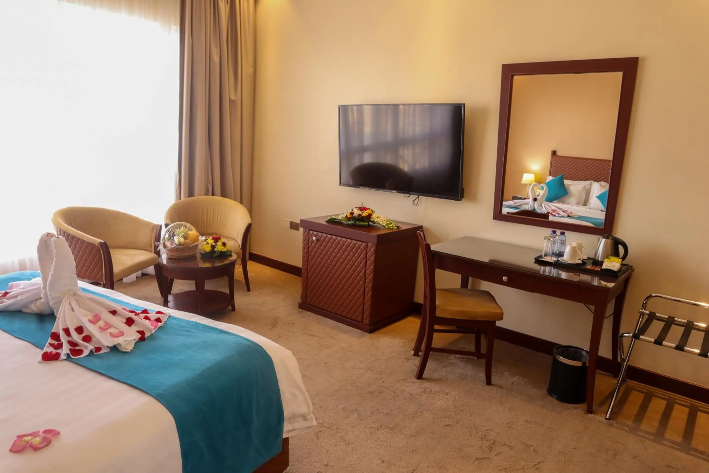 TV and multimedia, Bed in Happy Days Hotel