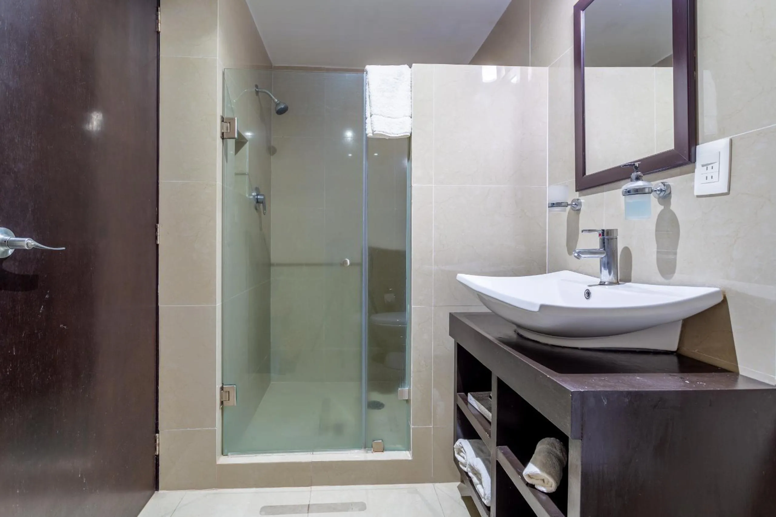 Shower in Suites 259 Condesa