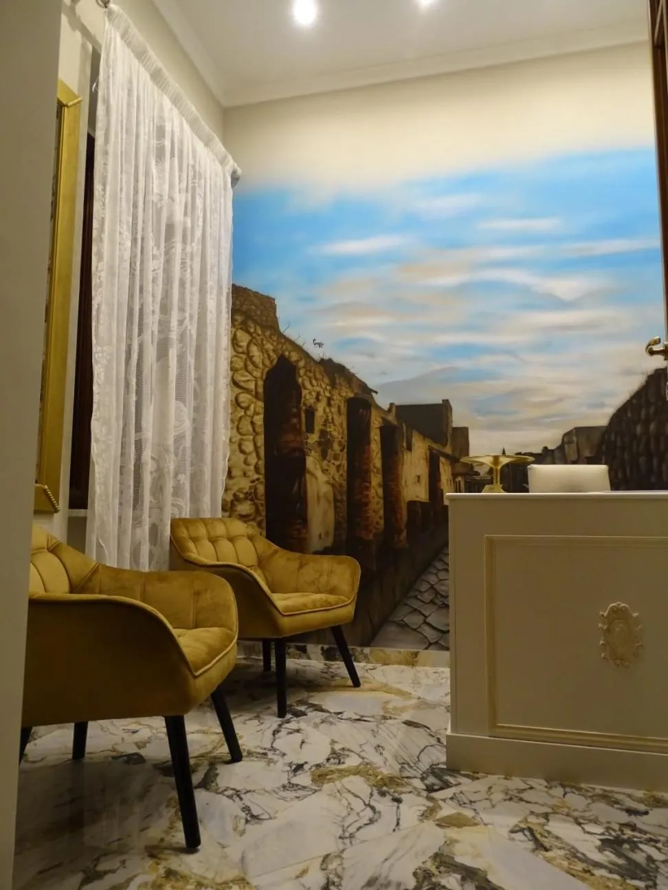Area and facilities in Casa Parthenope