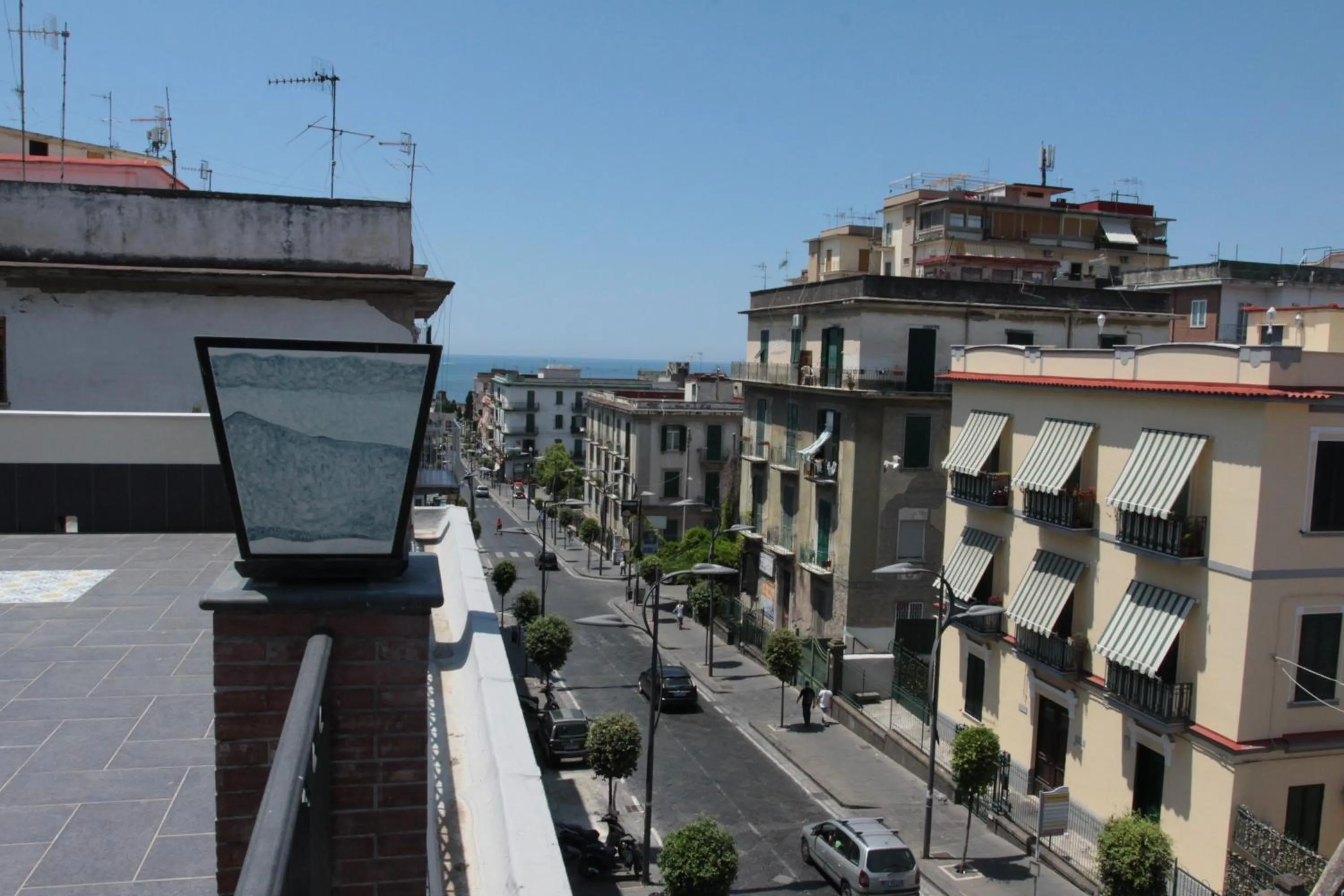 Balcony/Terrace in Casa Parthenope