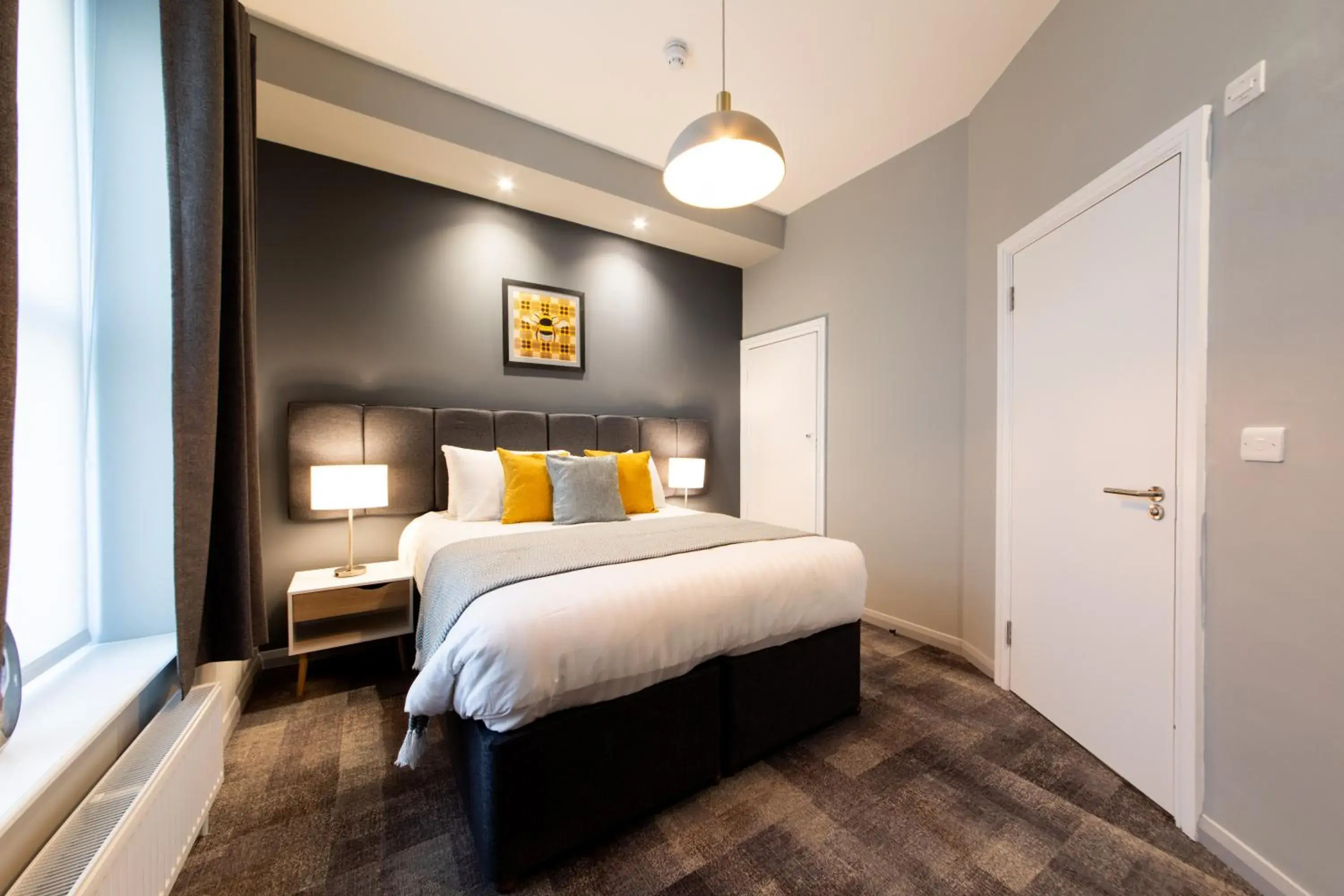 Bed in The Spires Serviced Apartments Cardiff Bed in The Spires Serviced Apartments Cardiff