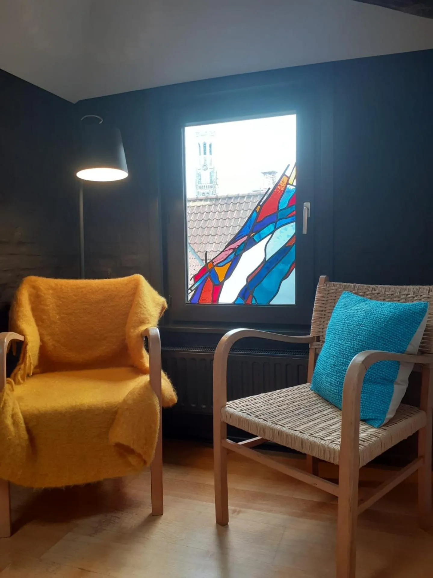 Seating area in B&B Setola