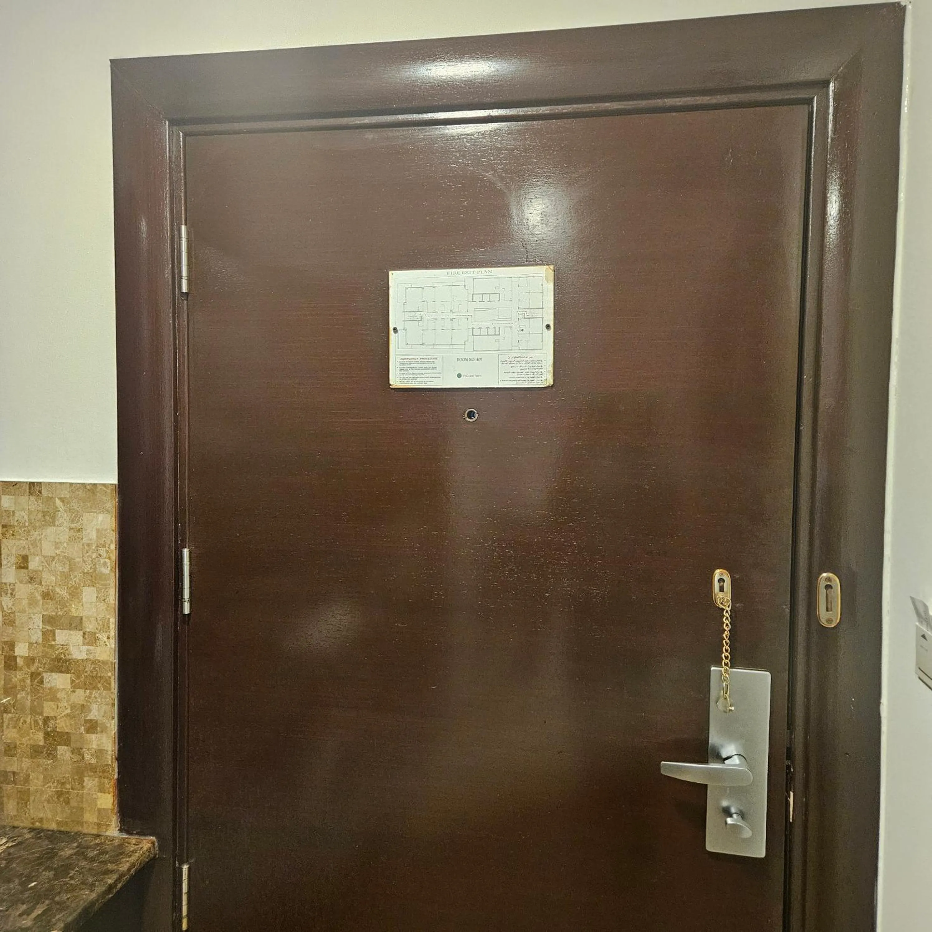 Floor plan in Tulip Creek Hotel Apartments