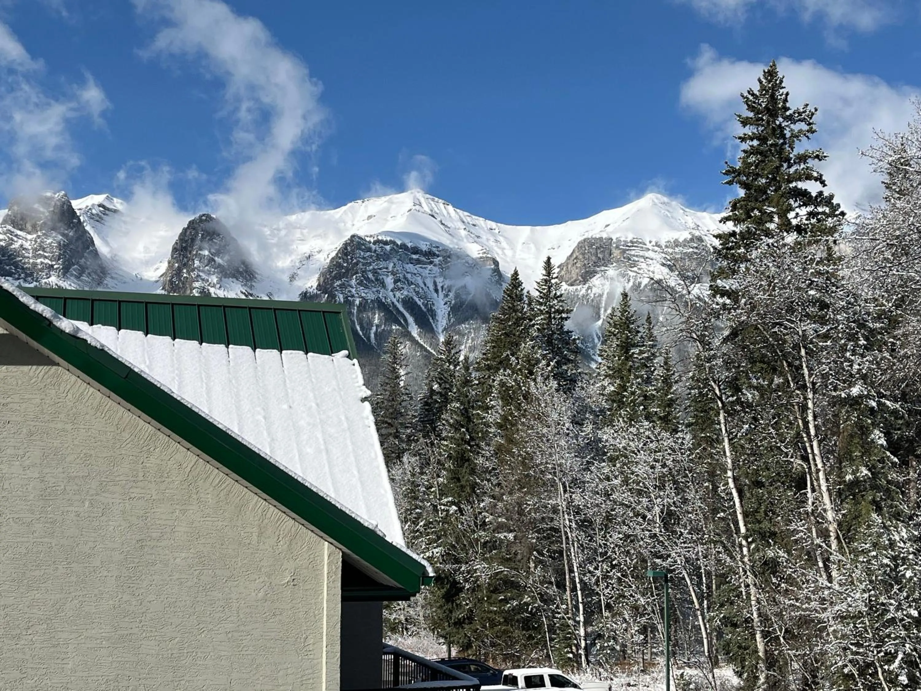 View (from property/room) in Banff Woods lodge