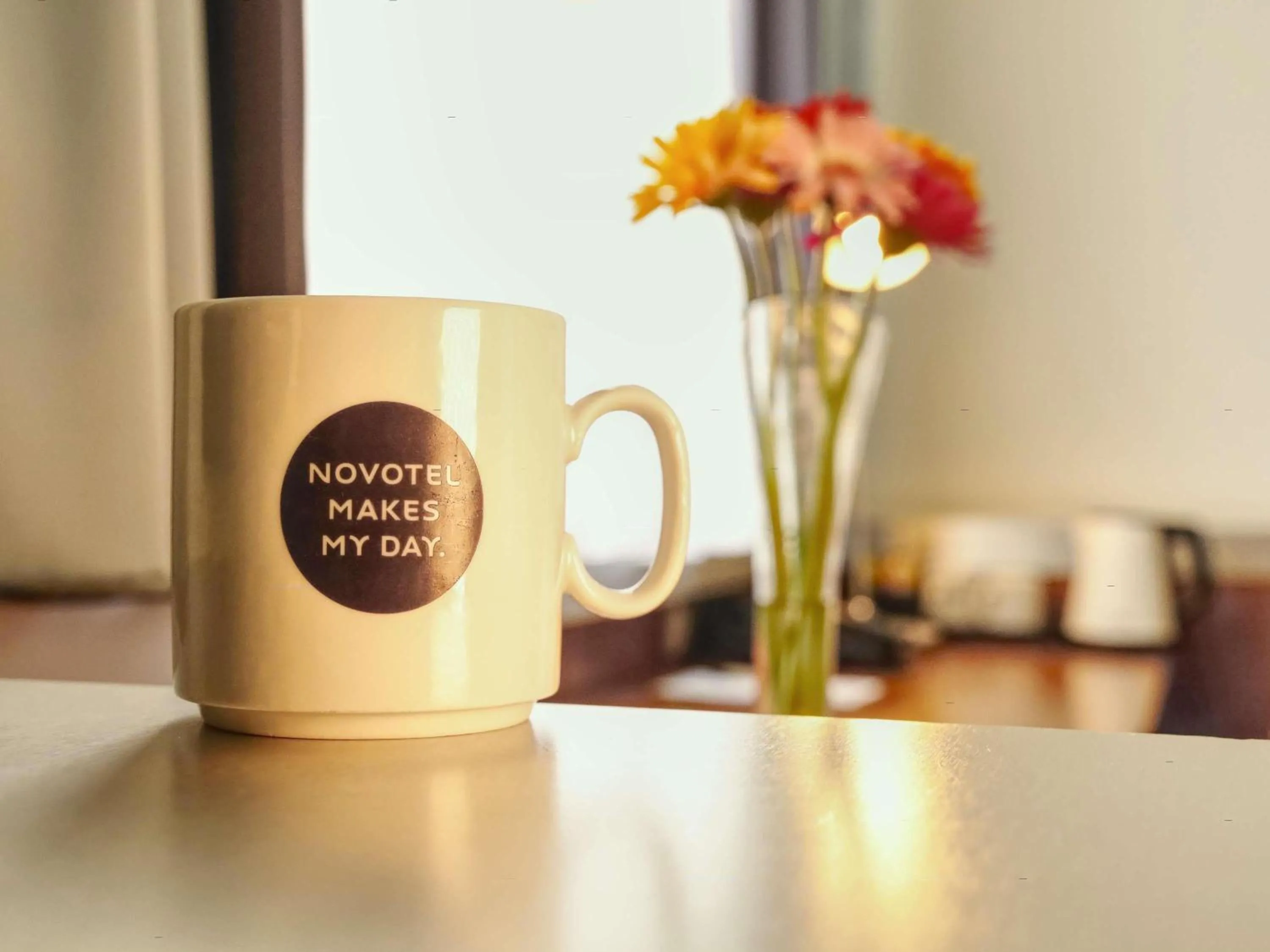 Bedroom in Novotel Erlangen