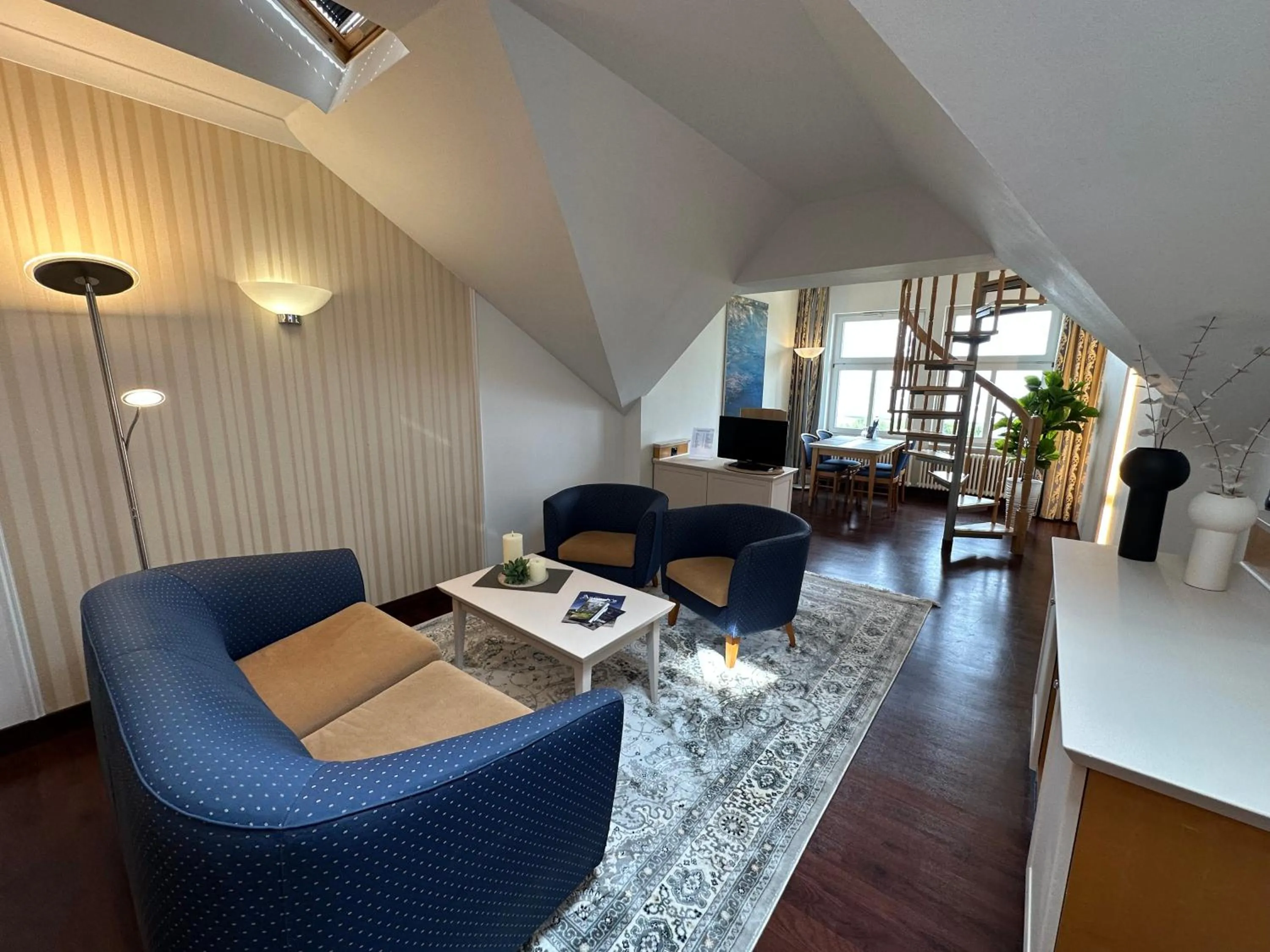 Living room in Hotel Asgard's Meereswarte