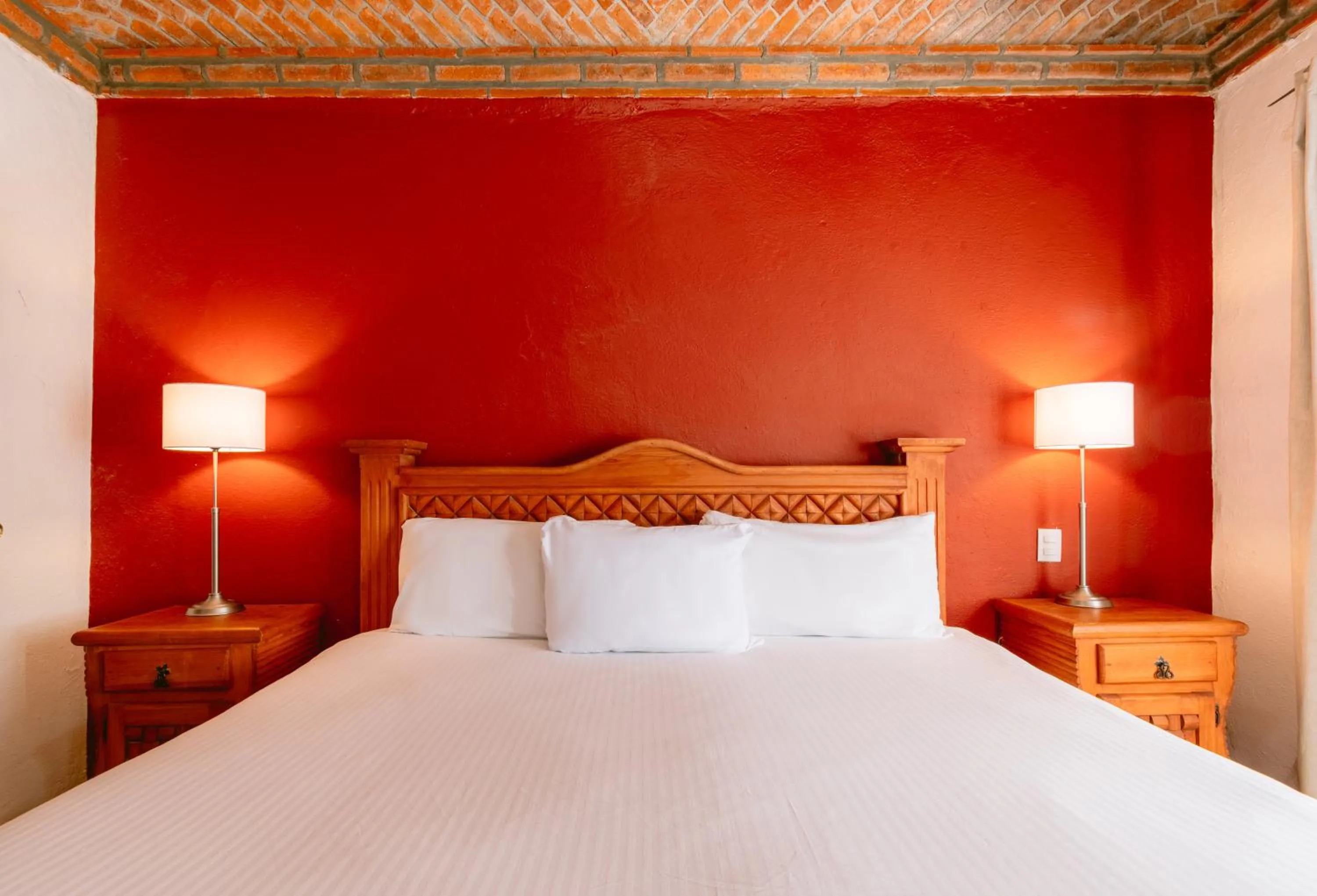 Photo of the whole room, Bed in Atotonilco Hotel & Club