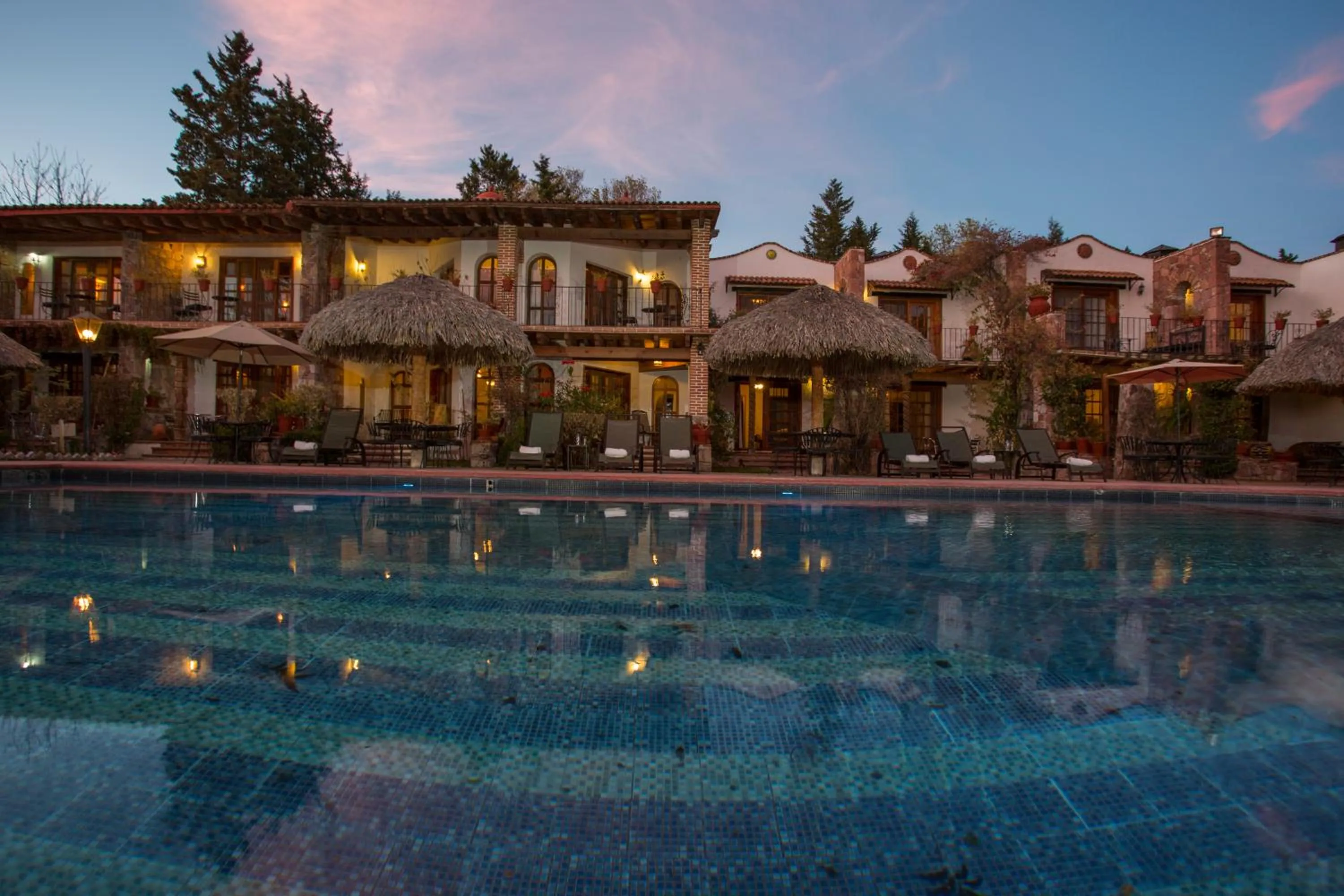 Swimming pool in Atotonilco Hotel & Club
