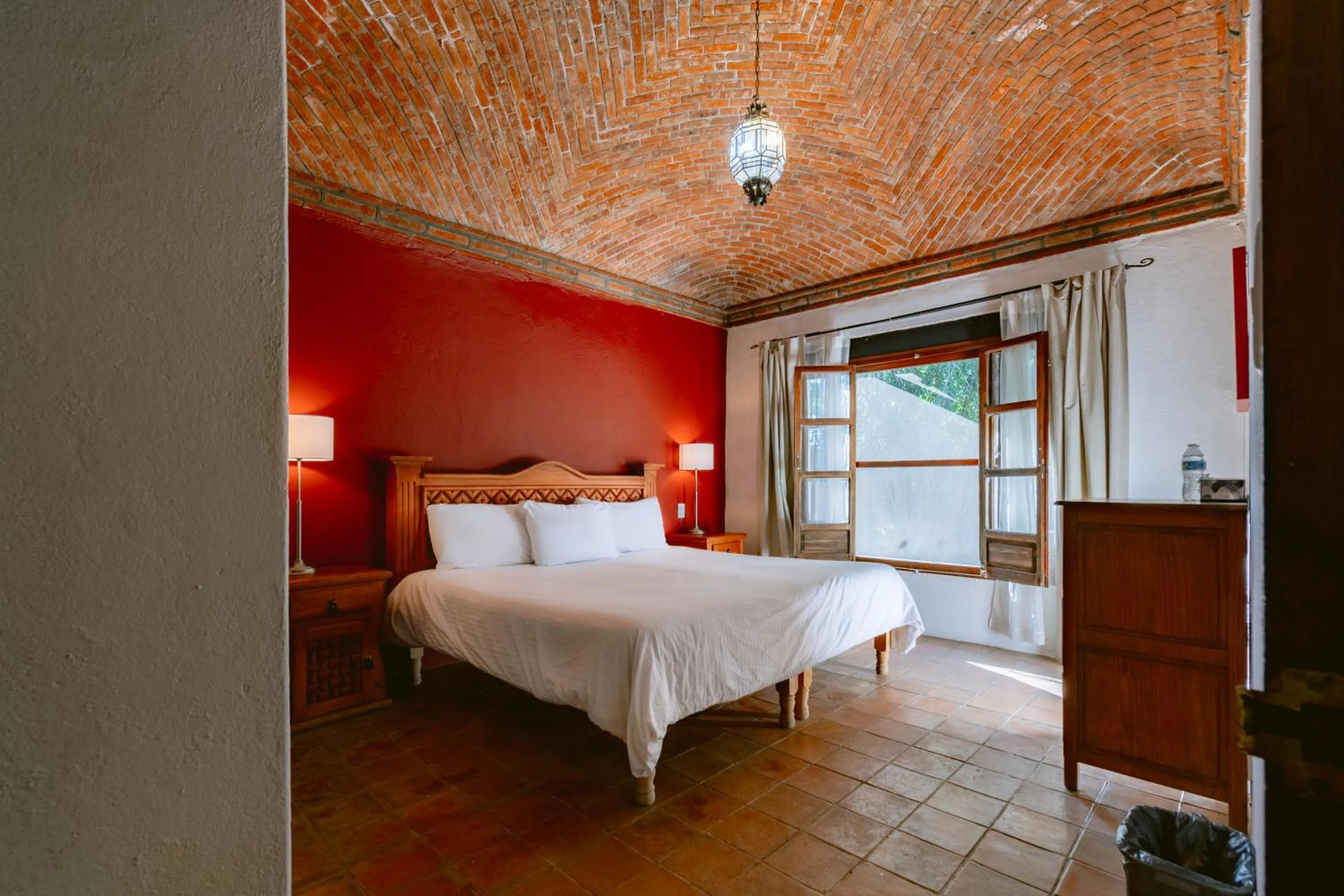 Photo of the whole room, Bed in Atotonilco Hotel & Club