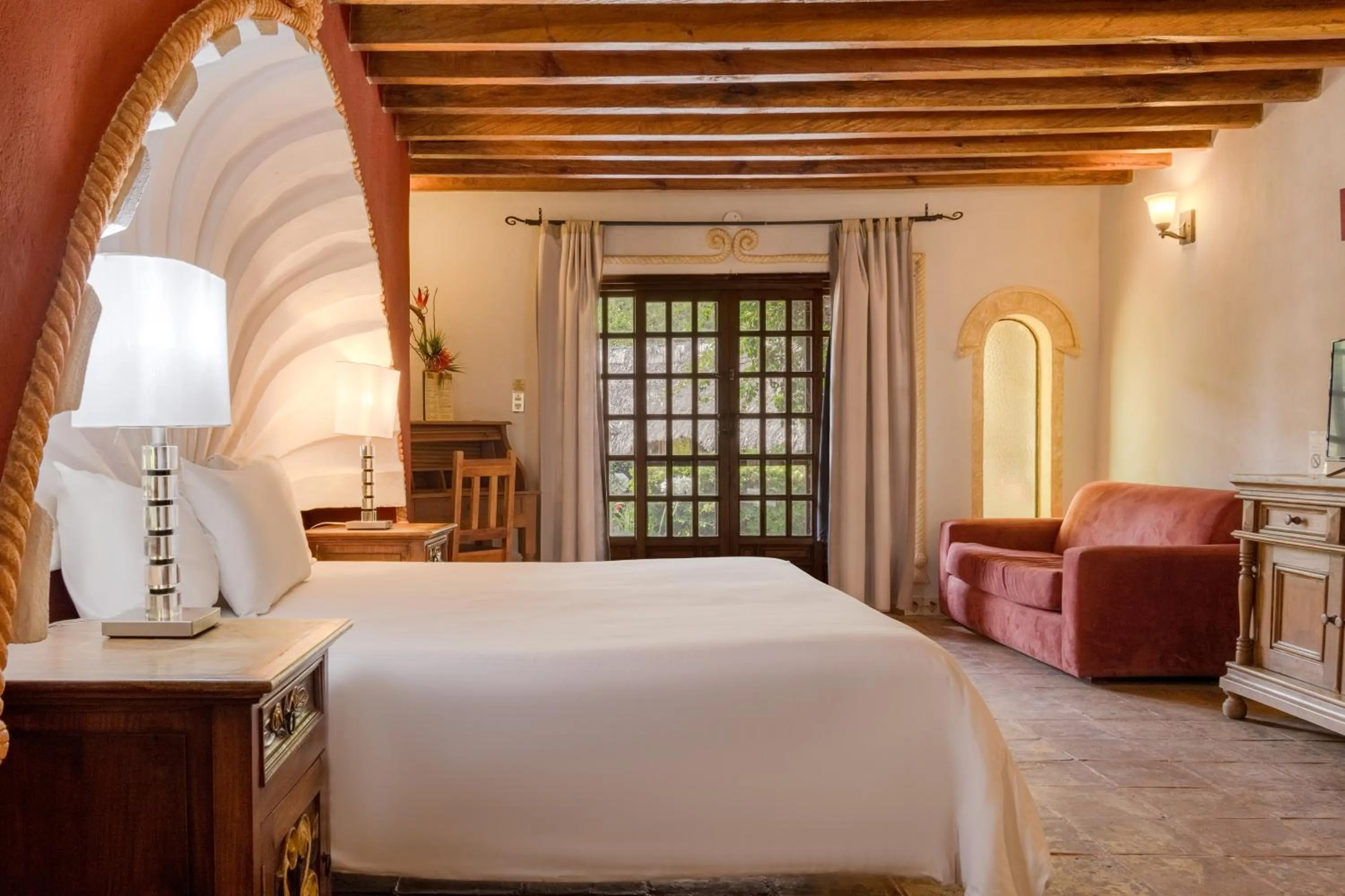 Photo of the whole room, Bed in Atotonilco Hotel & Club