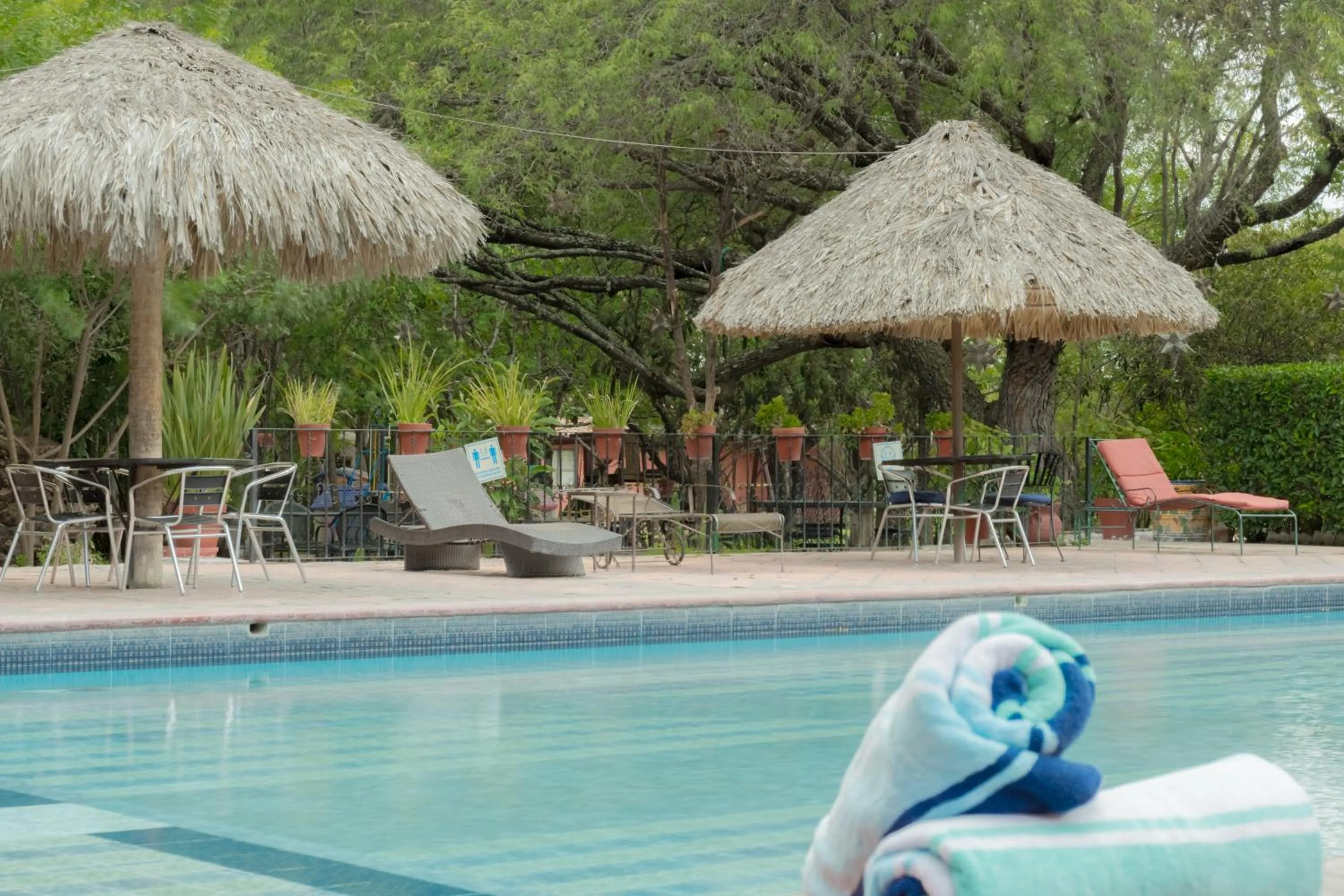 Swimming pool in Atotonilco Hotel & Club