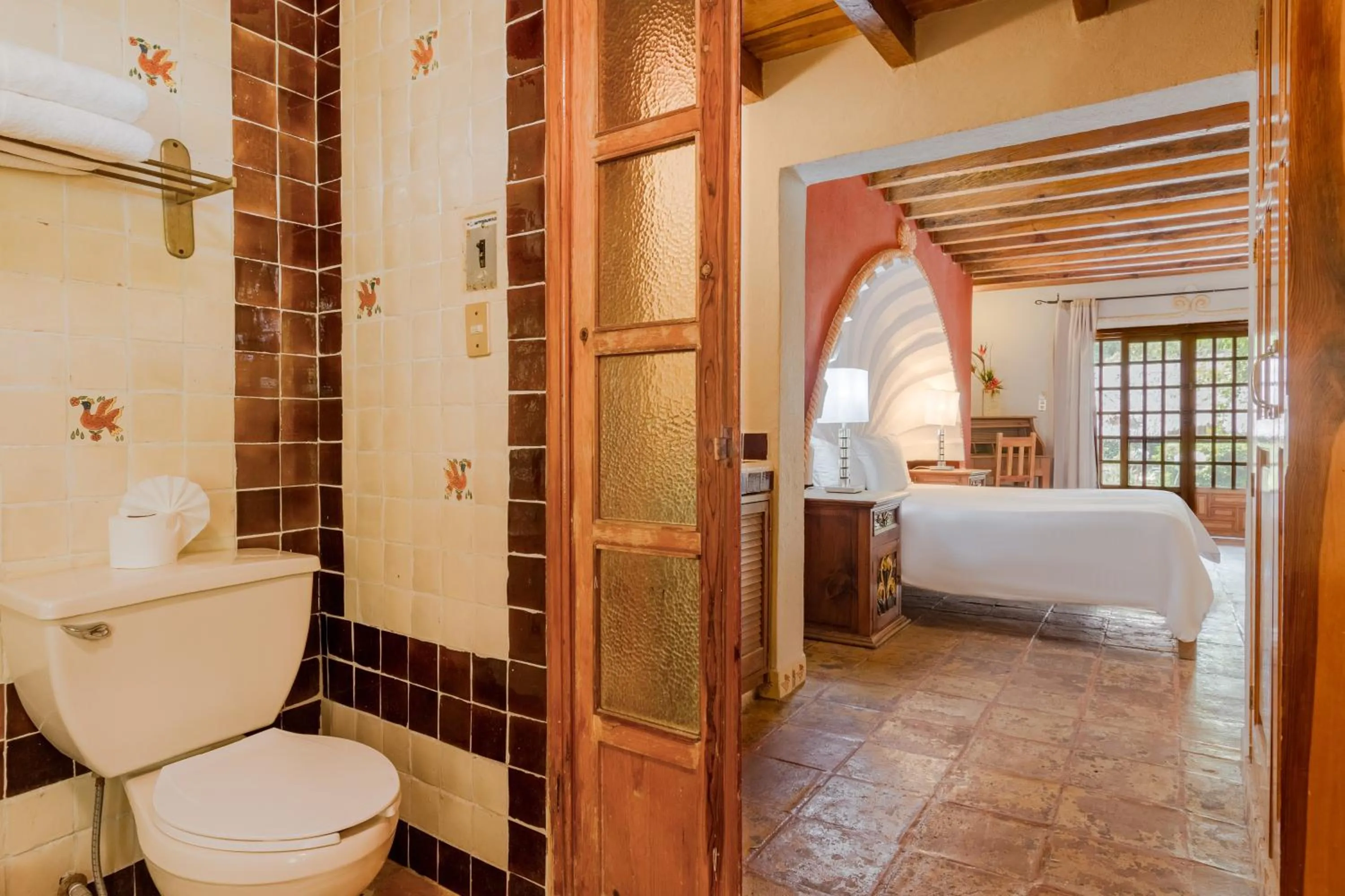 Photo of the whole room, Bed in Atotonilco Hotel & Club