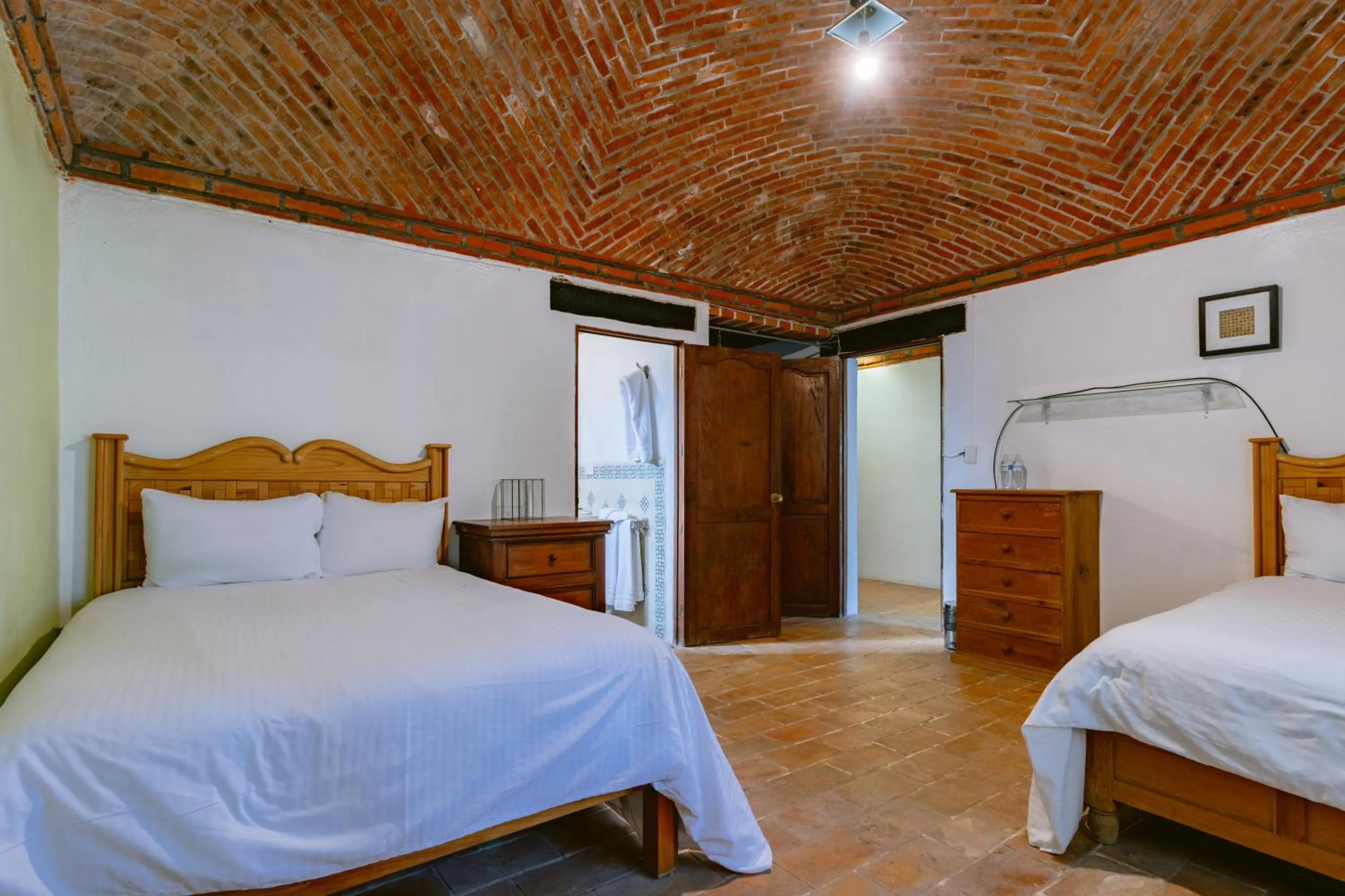 Photo of the whole room, Bed in Atotonilco Hotel & Club