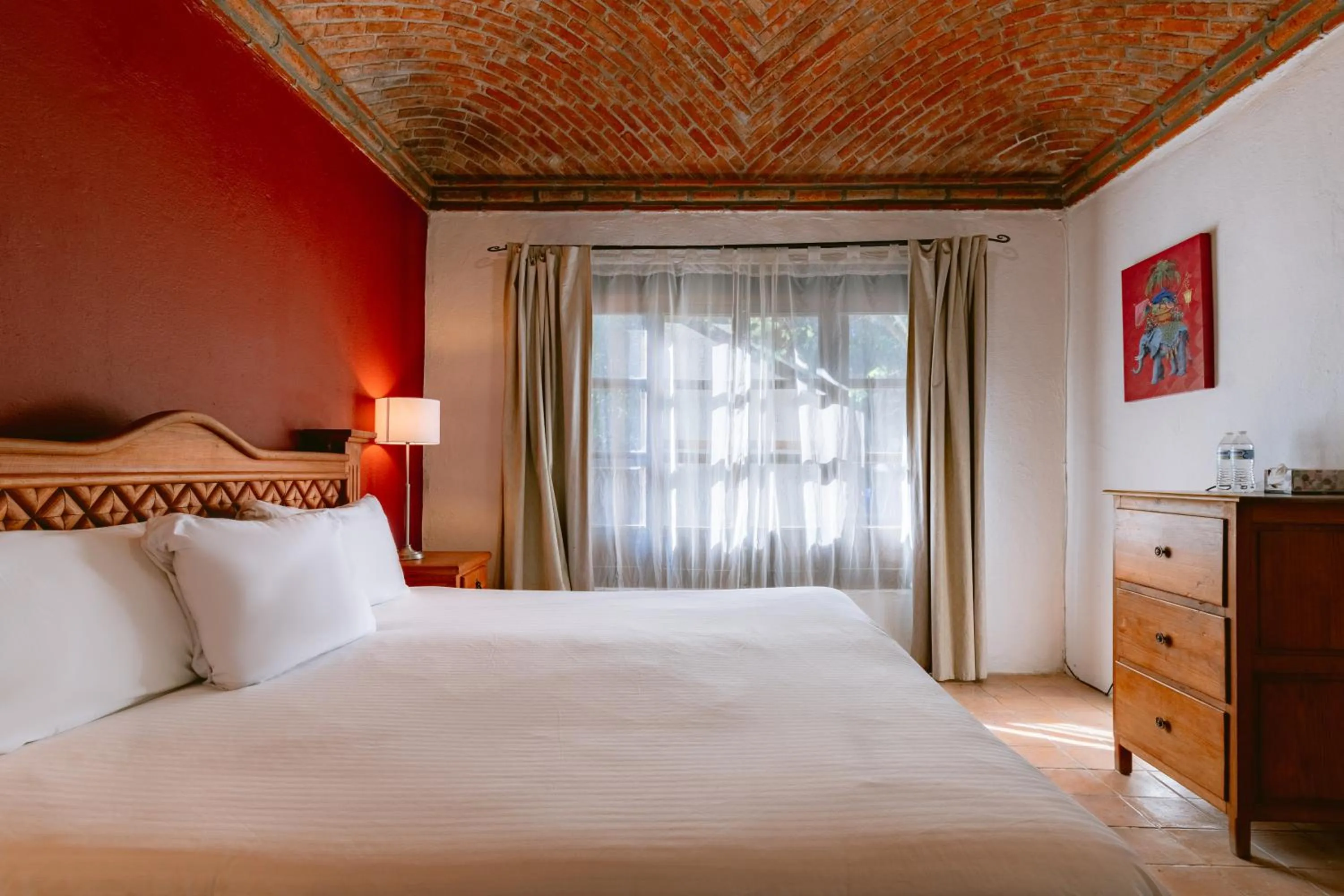 Photo of the whole room, Bed in Atotonilco Hotel & Club