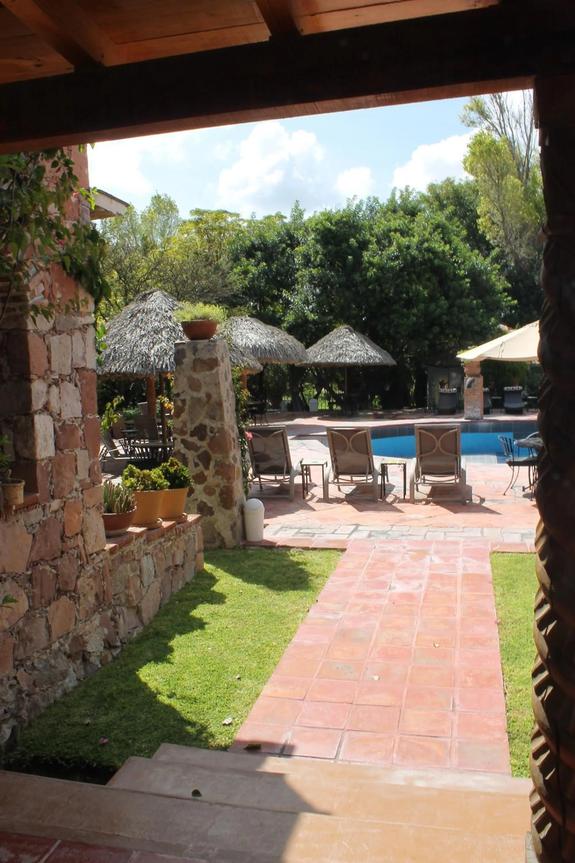 Swimming pool in Atotonilco Hotel & Club