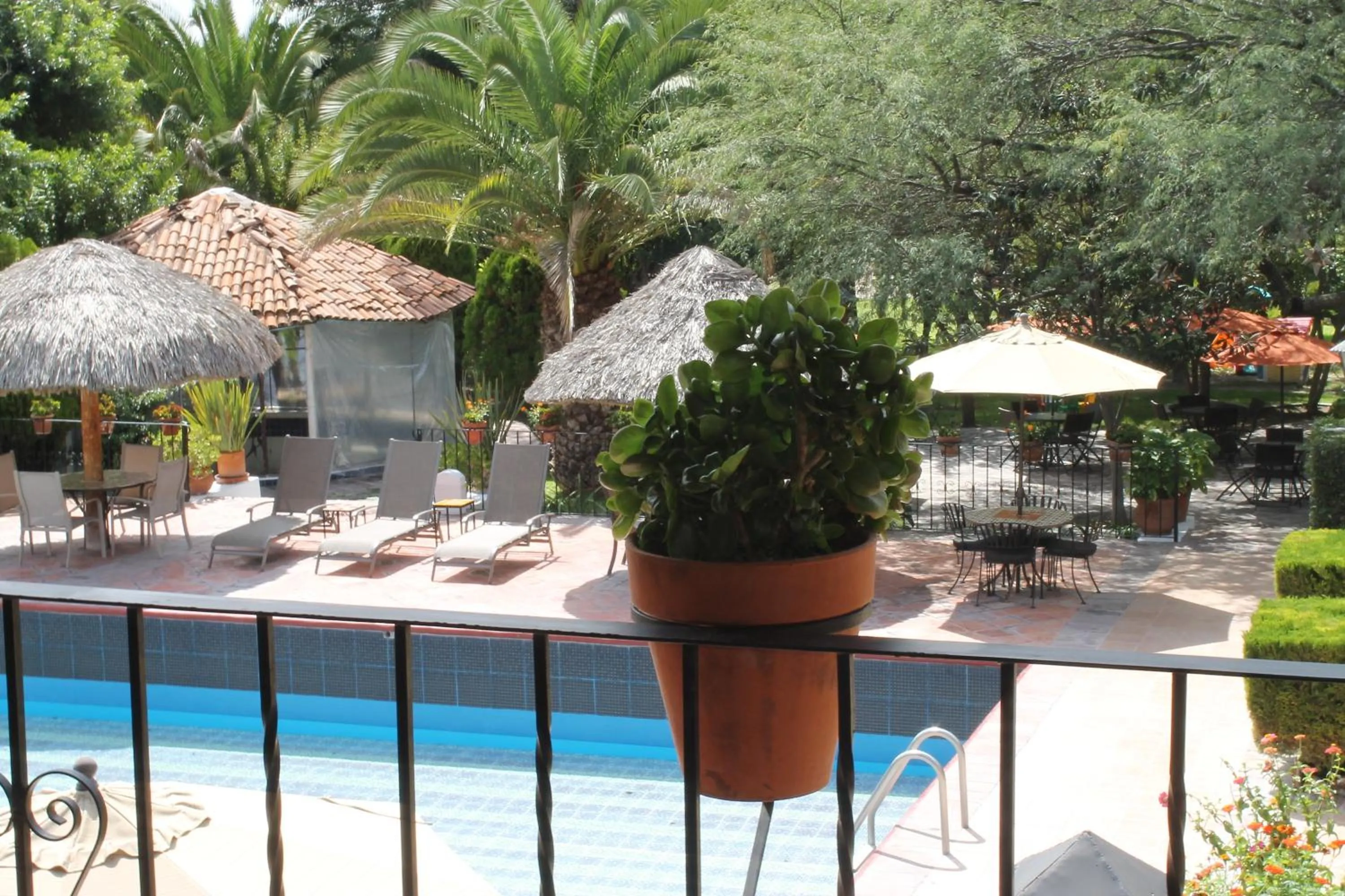 Swimming pool in Atotonilco Hotel & Club