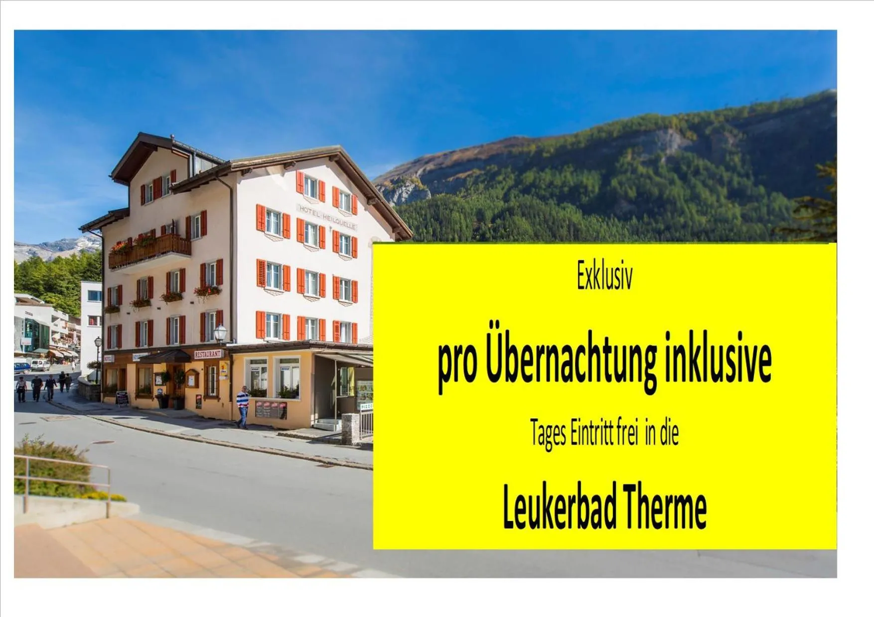 Hotel Heilquelle-Leukerbad-Therme