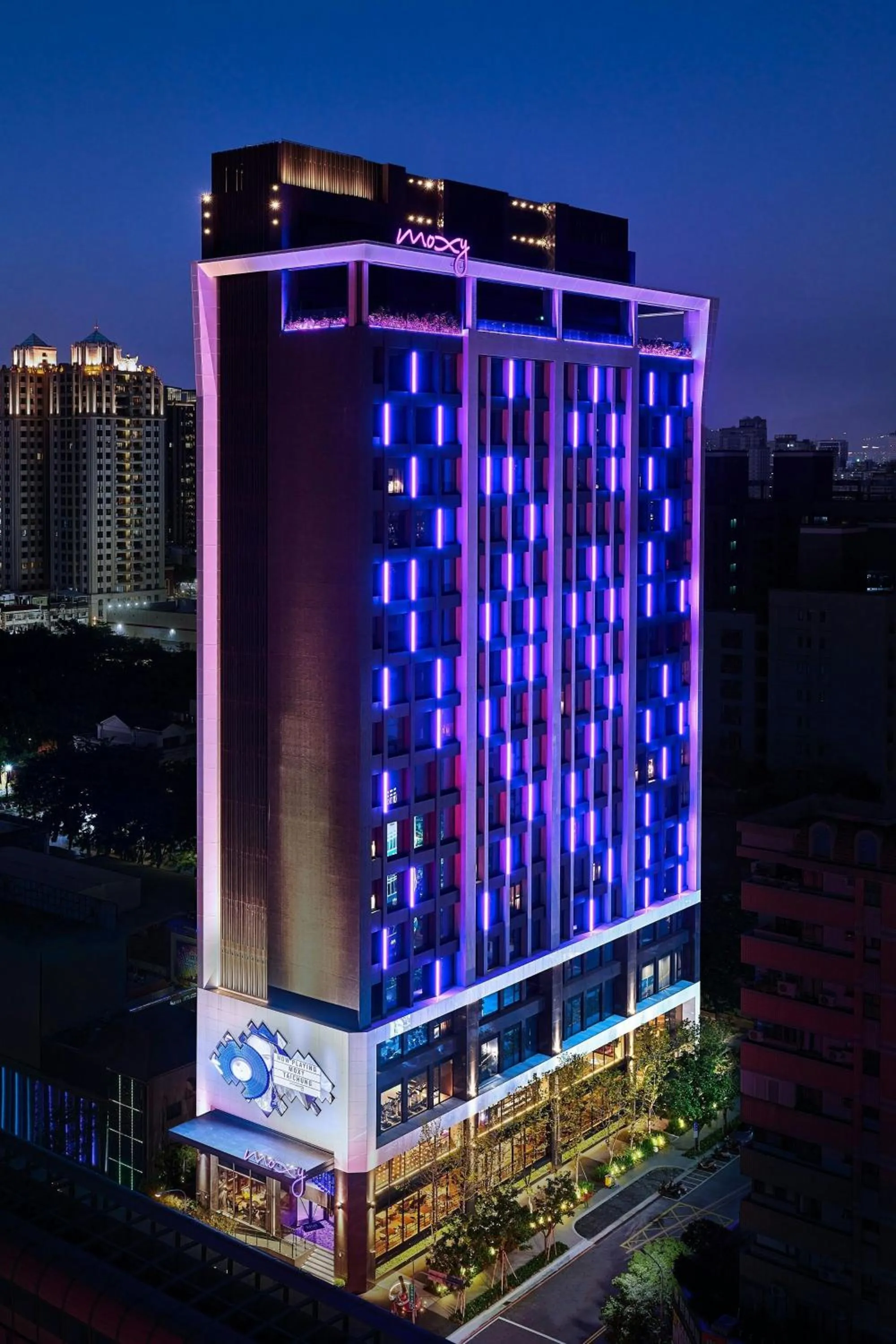 Property building in Moxy Taichung