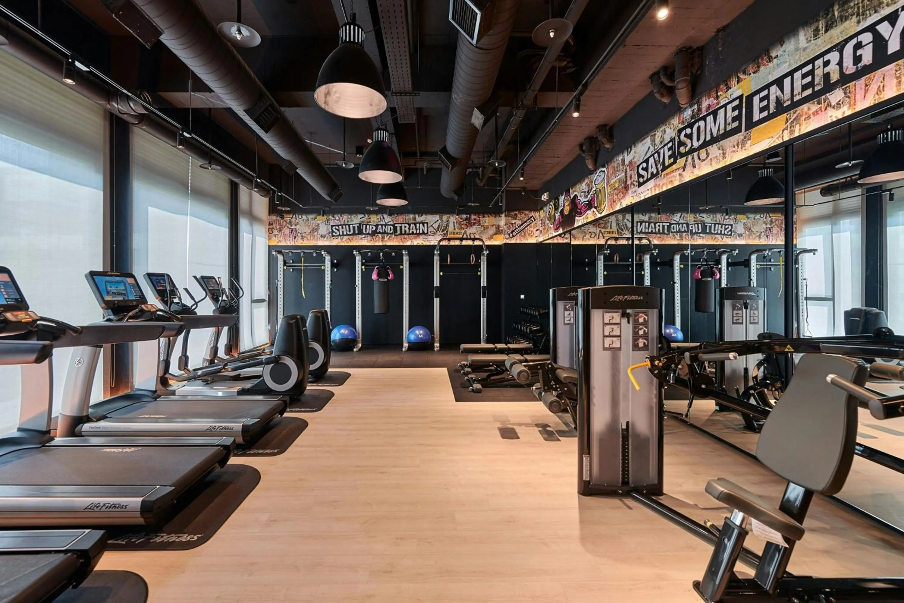 Fitness centre/facilities in Moxy Taichung