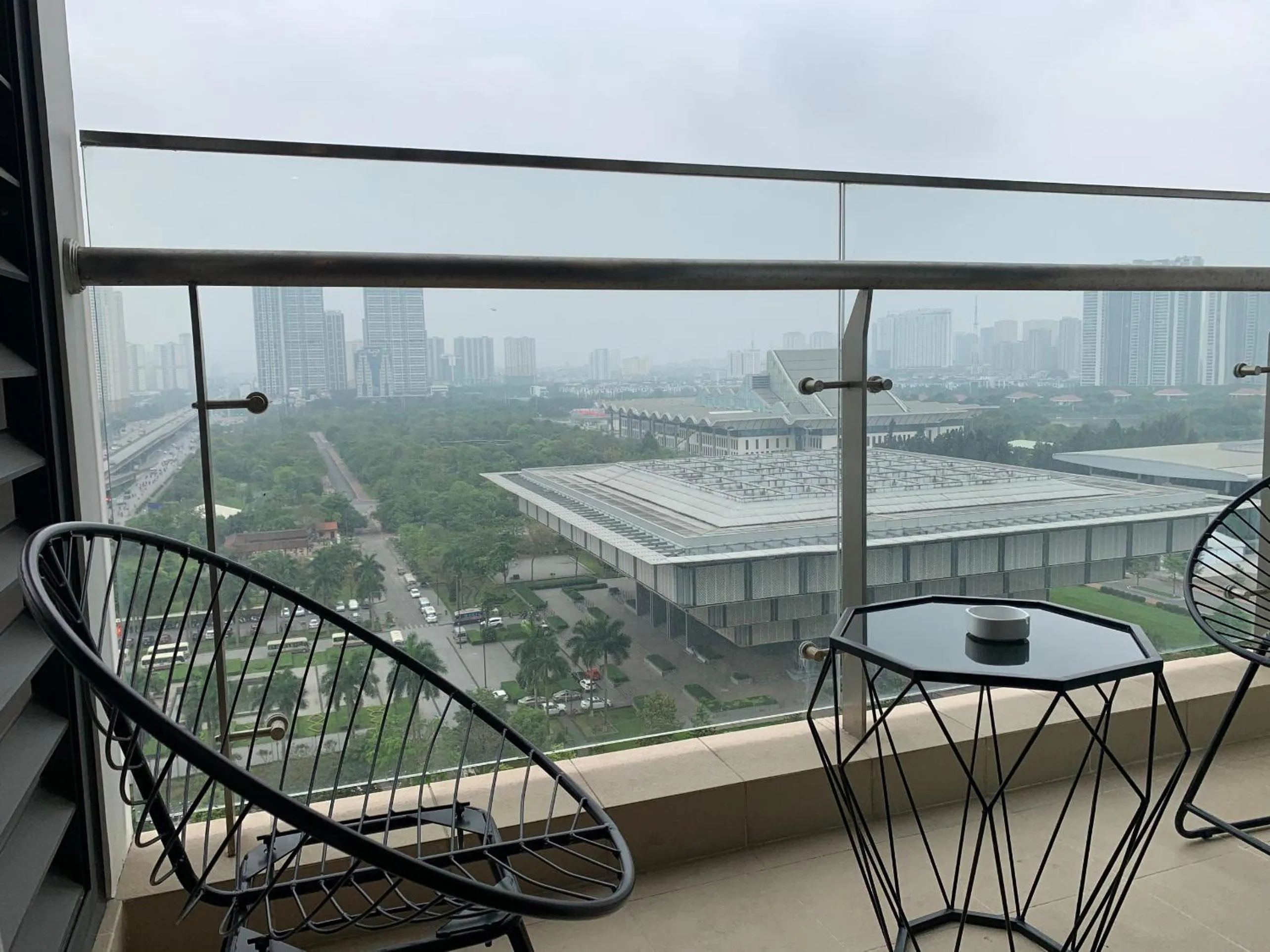 Balcony/Terrace in Aspaces Serviced Apartments - Vinhomes West Point