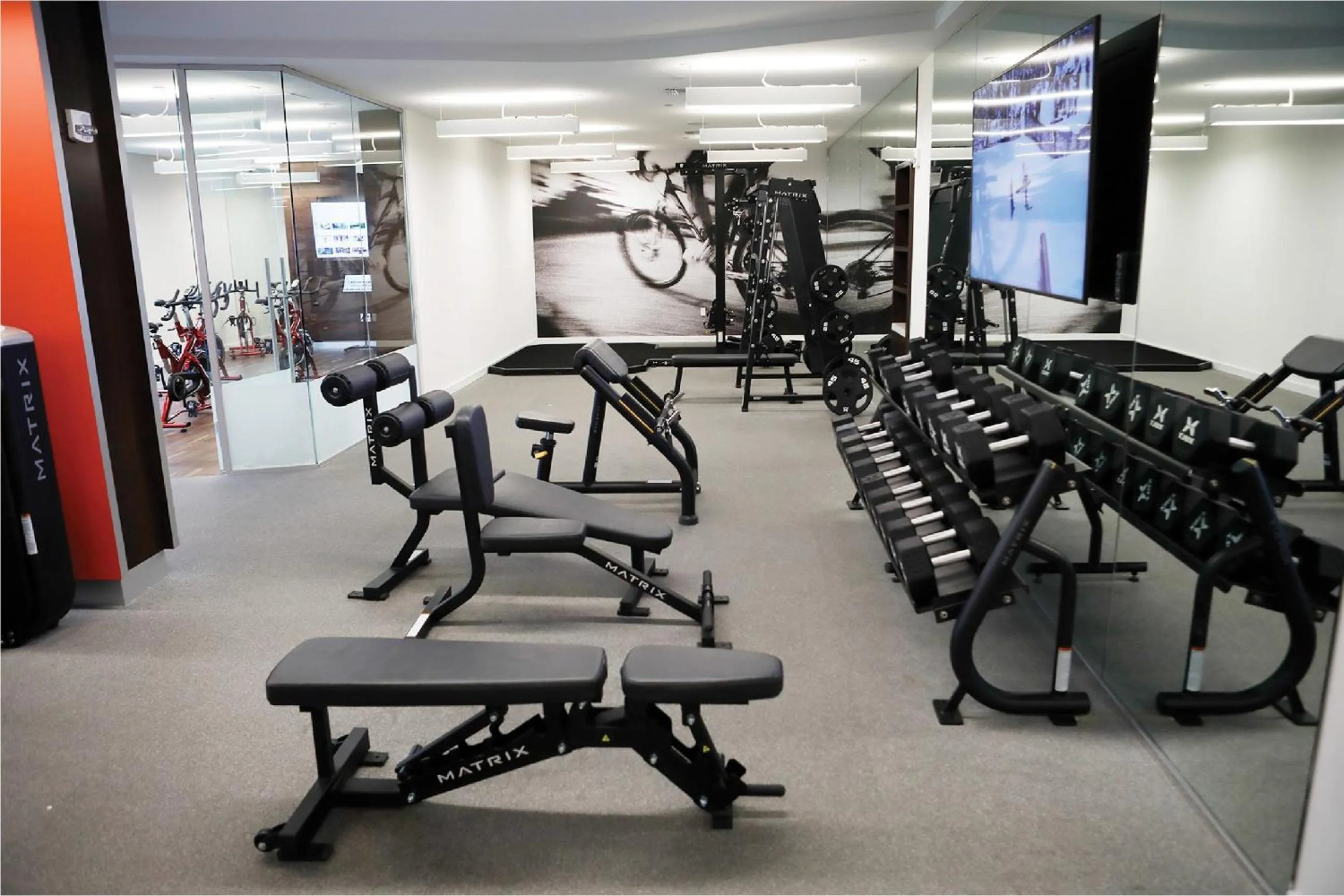 Fitness centre/facilities in Aspaces Serviced Apartments - Vinhomes West Point
