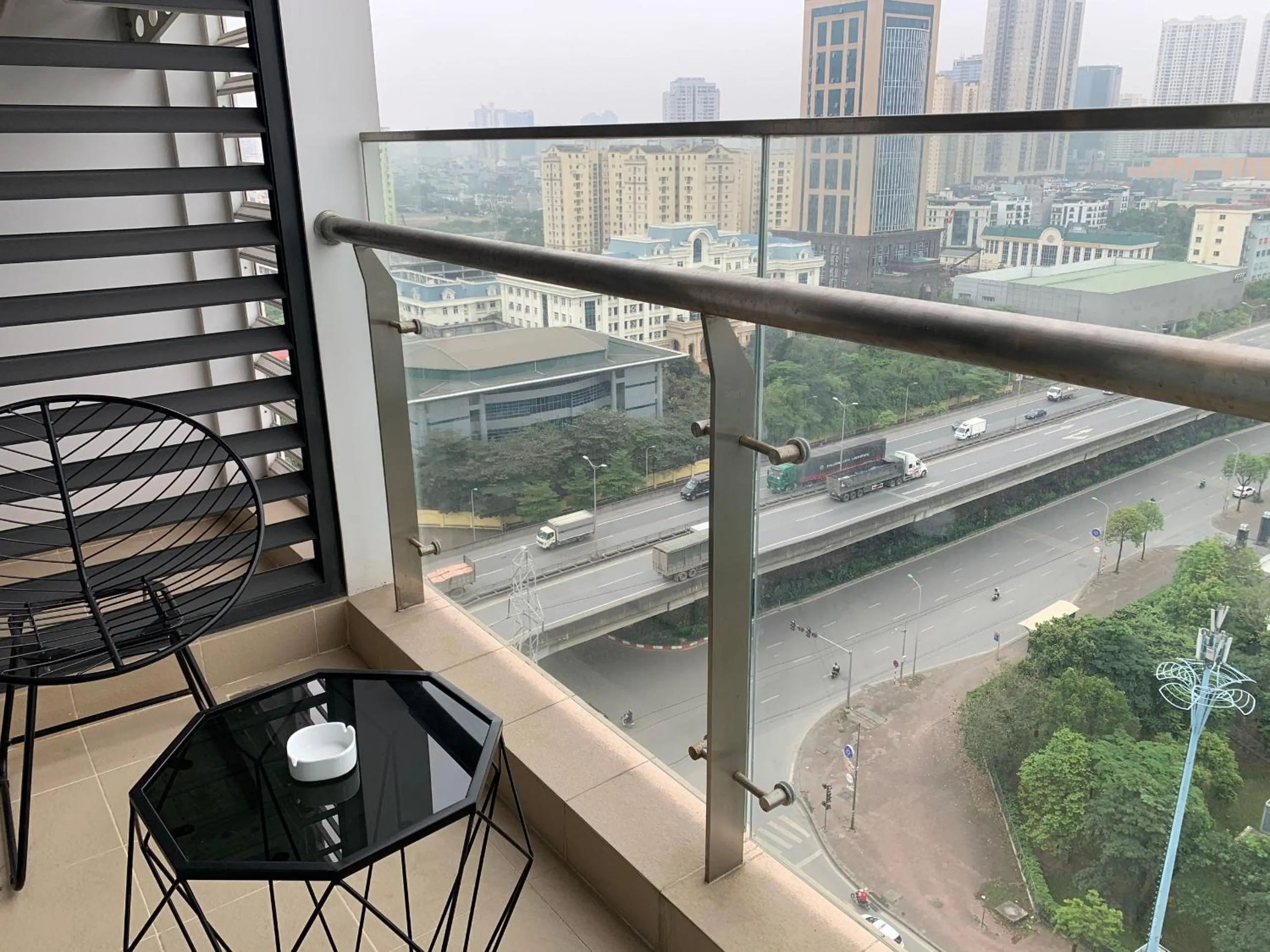 Balcony/Terrace in Aspaces Serviced Apartments - Vinhomes West Point