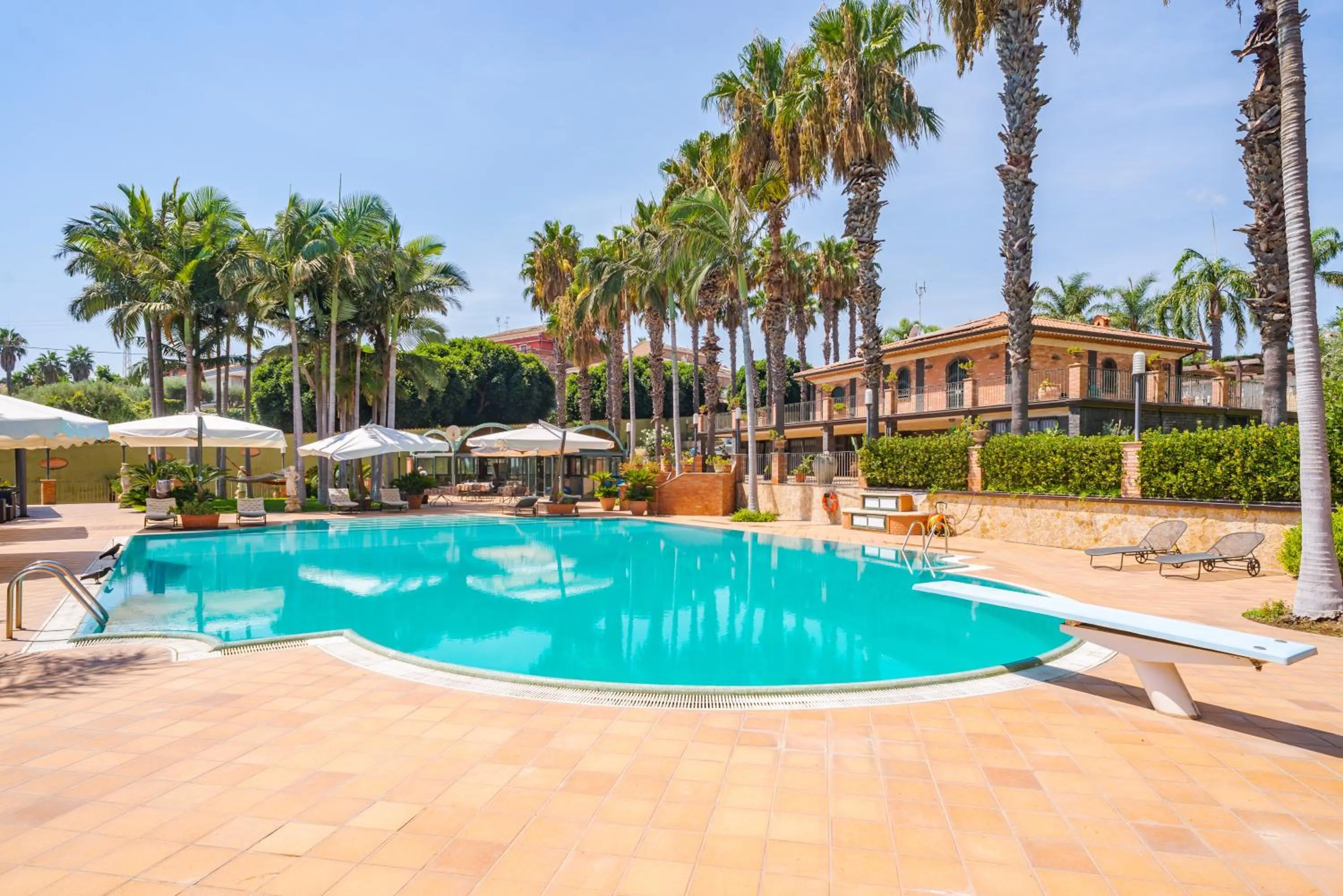 Garden in Villa Grandiosa FC