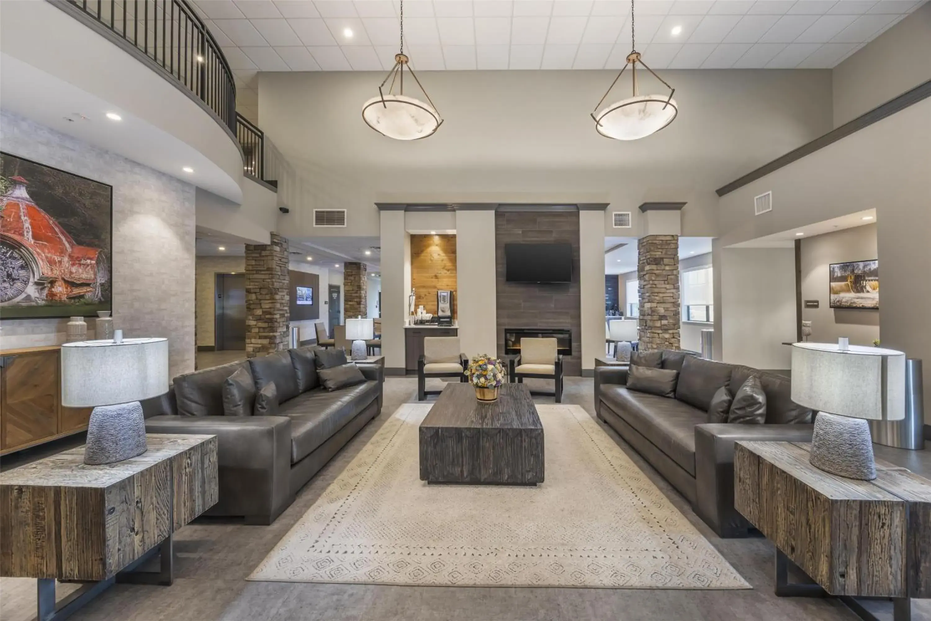 Lobby or reception in Best Western Plus Lawrenceburg Lobby or reception in Best Western Plus Lawrenceburg