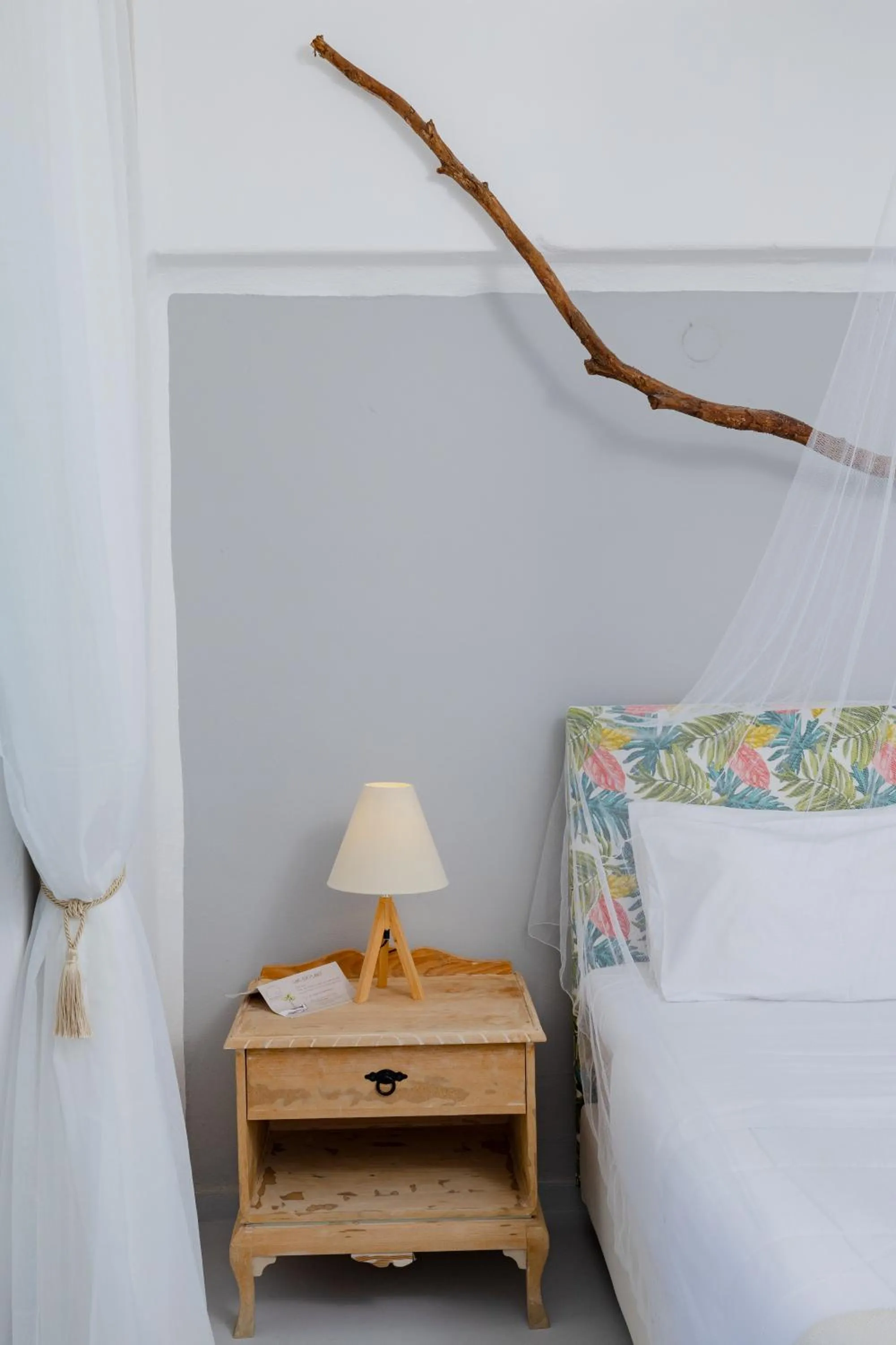 Bed in Eco Beach And Magic Garden Hotel