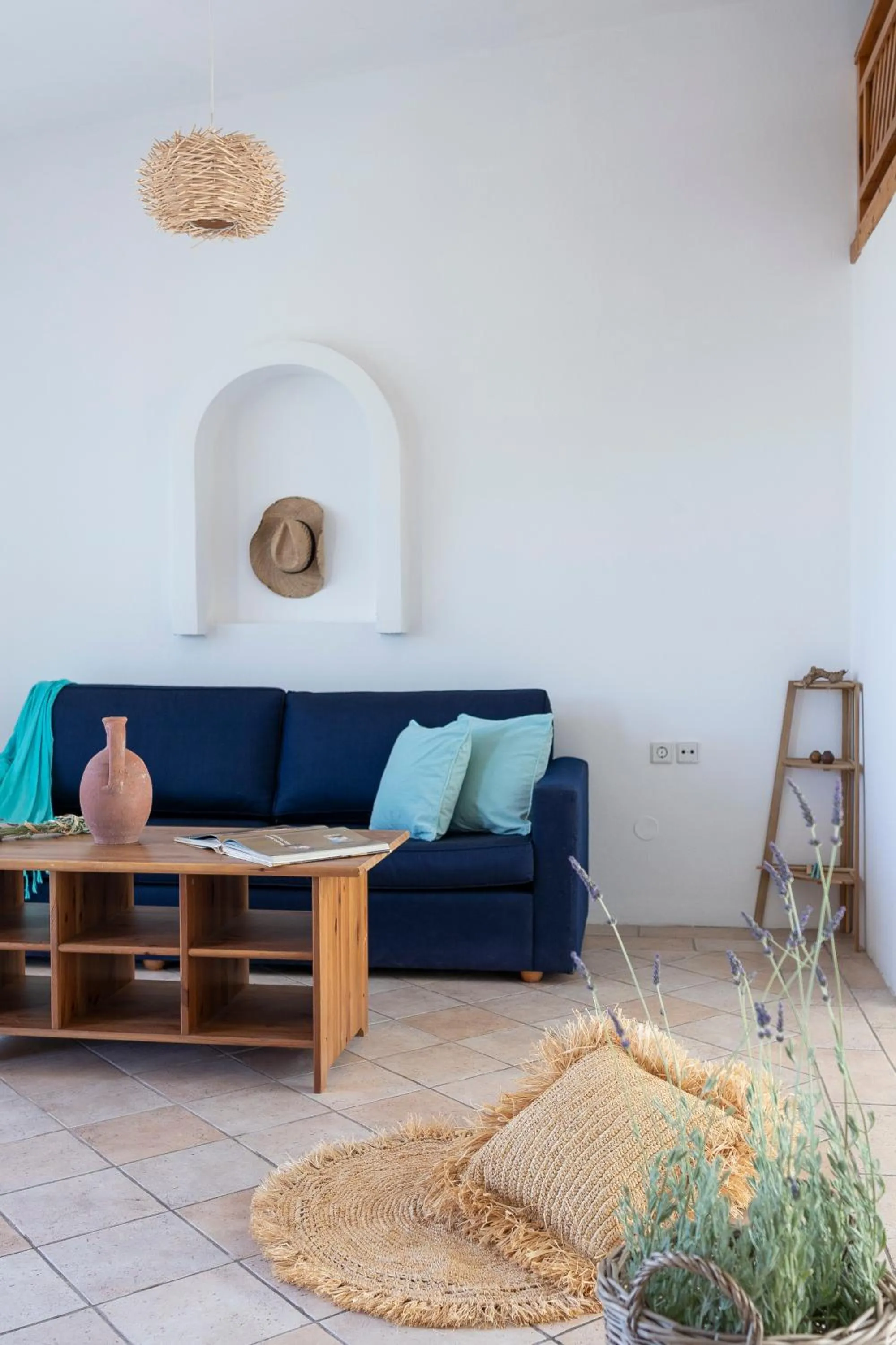 Living room in Eco Beach And Magic Garden Hotel
