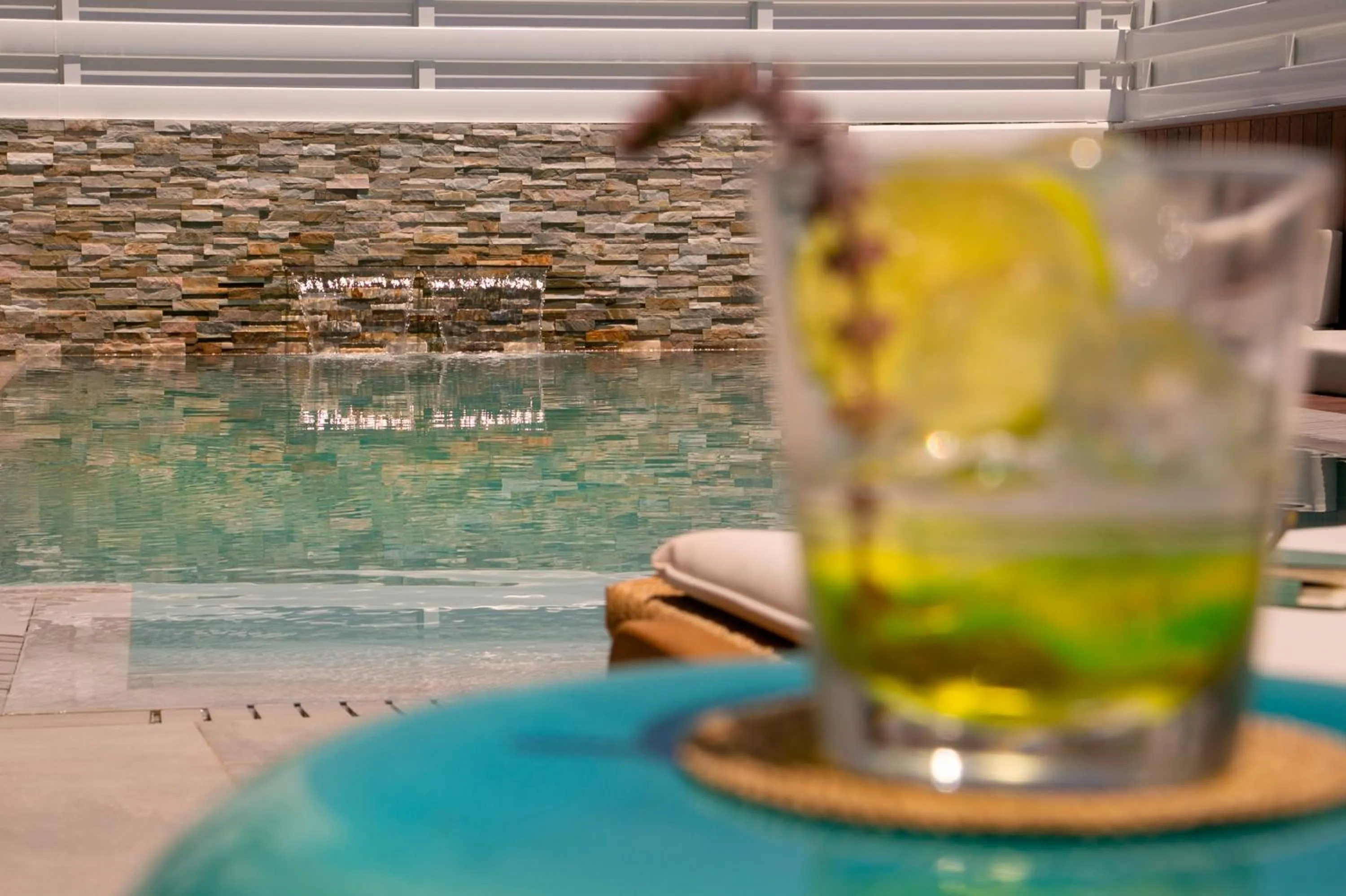 Swimming pool in Chris Le Mare Gold Luxury Villa