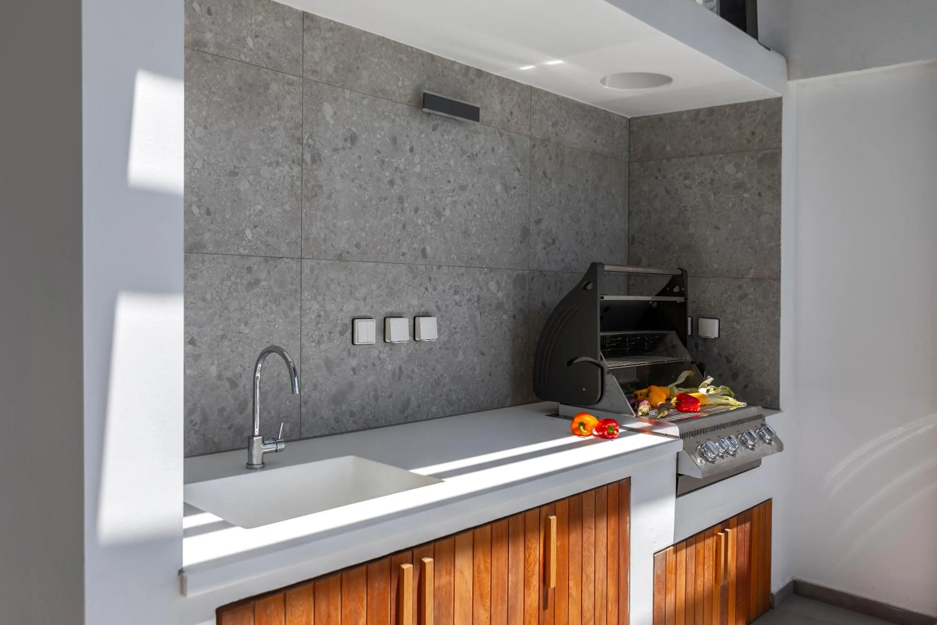 Dining area in Chris Le Mare Gold Luxury Villa