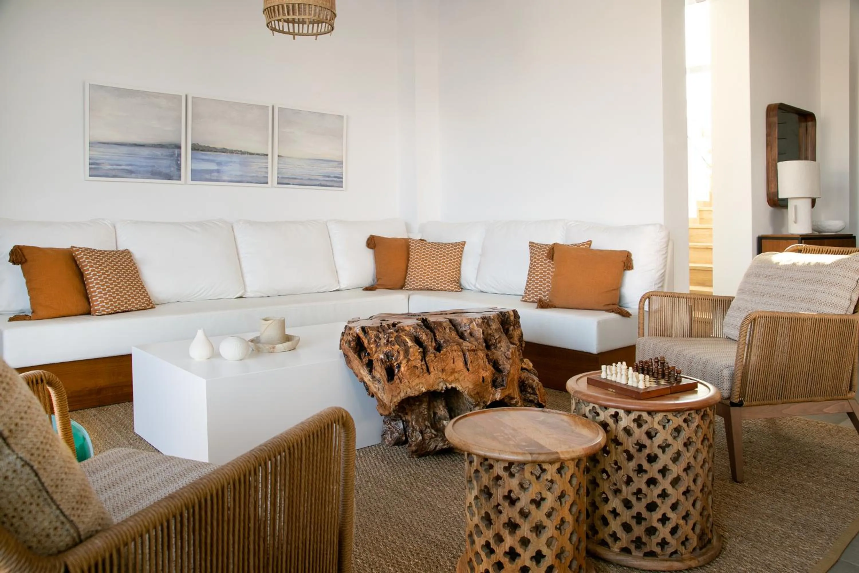 Living room in Chris Le Mare Gold Luxury Villa