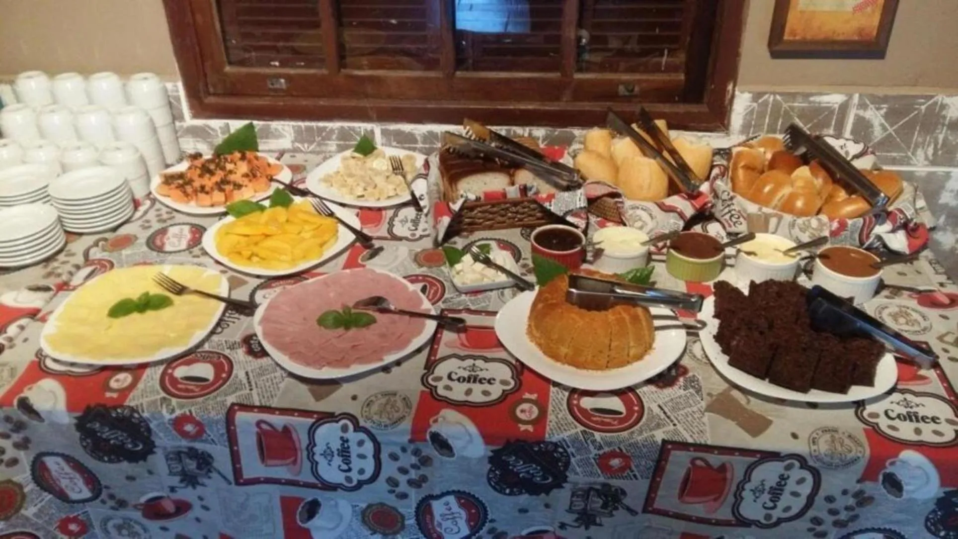 Breakfast in Pousada Beira Mar