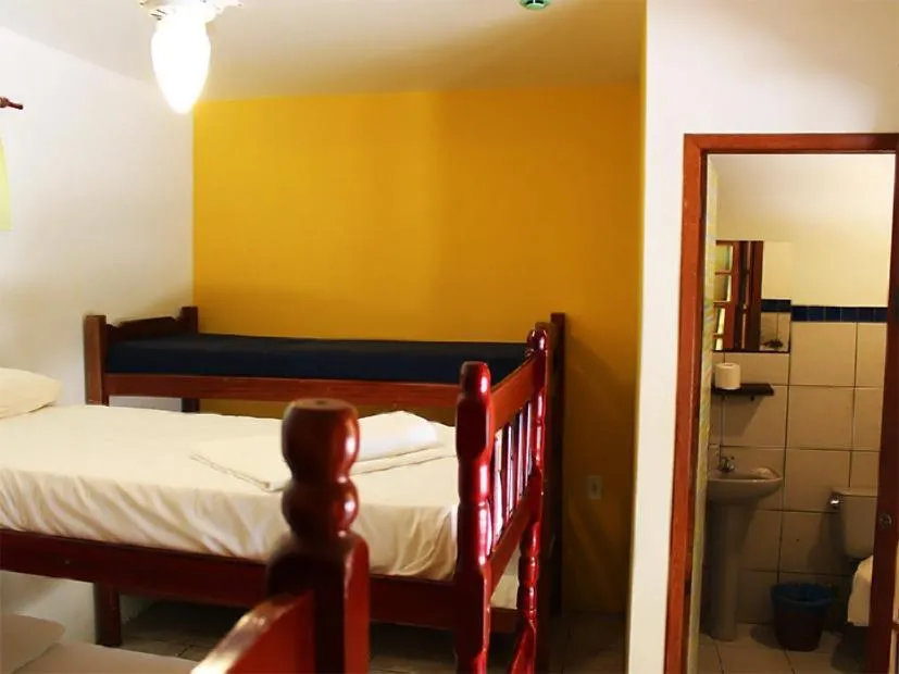 Bed in Pousada Beira Mar