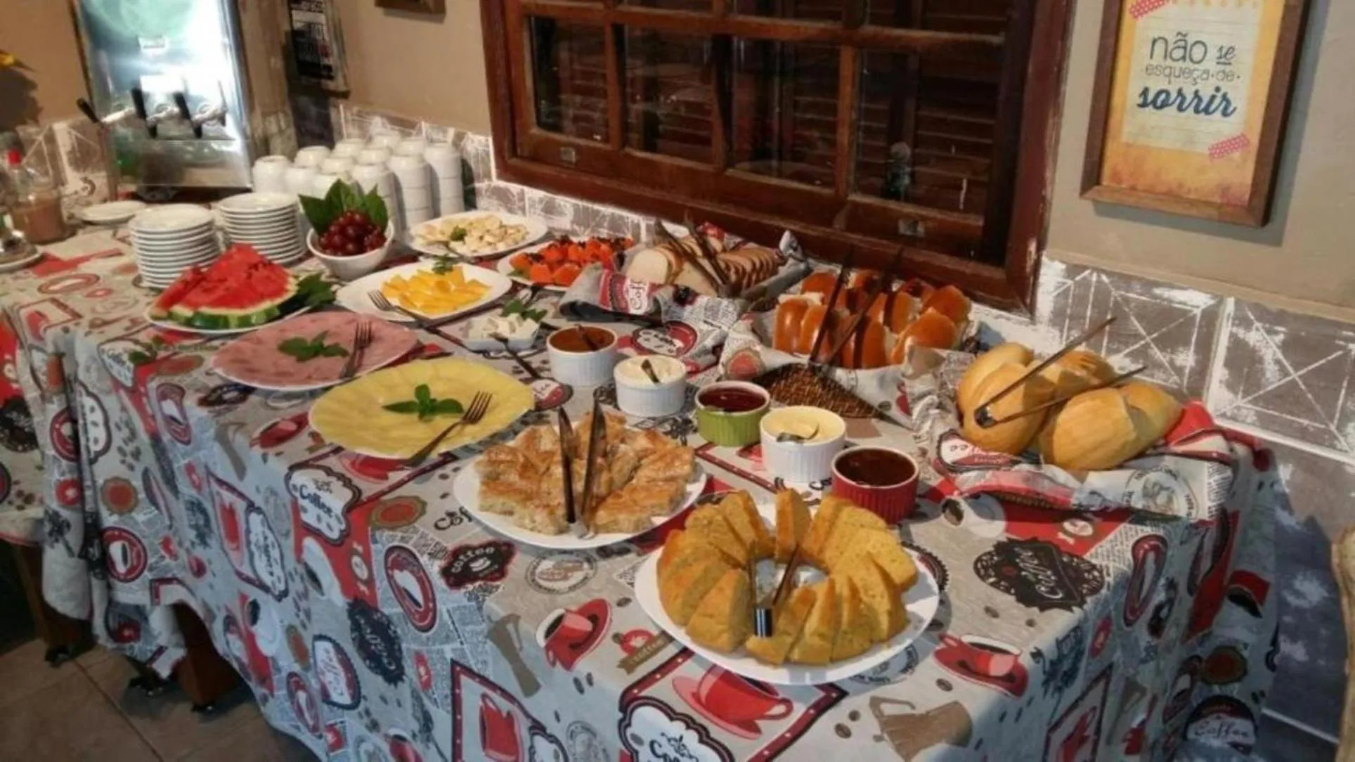 Breakfast in Pousada Beira Mar