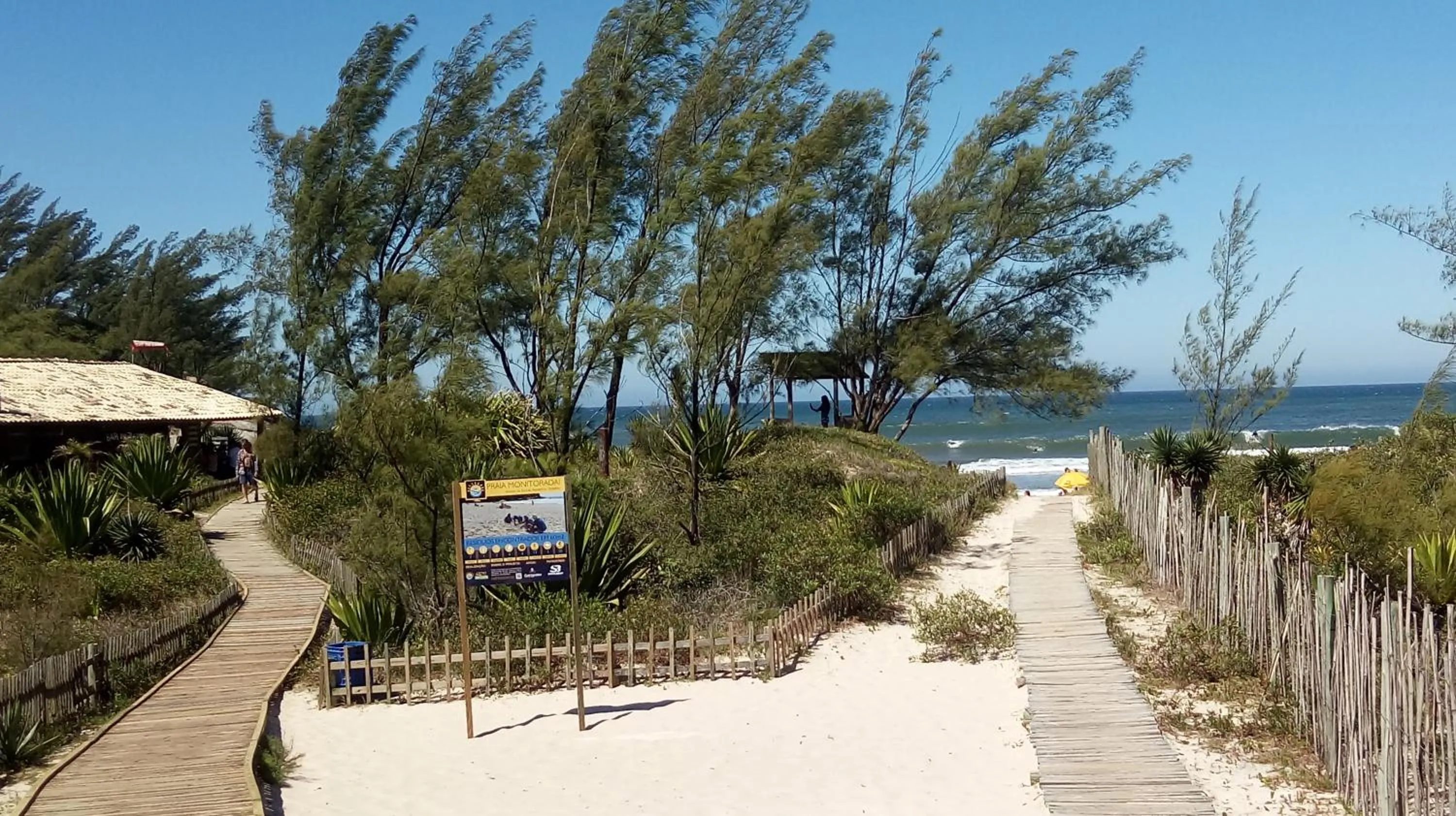 Beach in Pousada Beira Mar