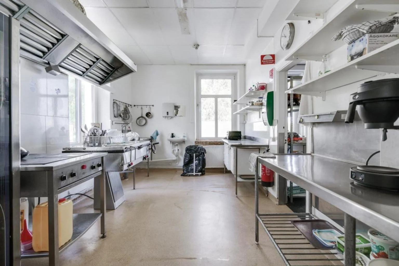 kitchen in Hotell Hof