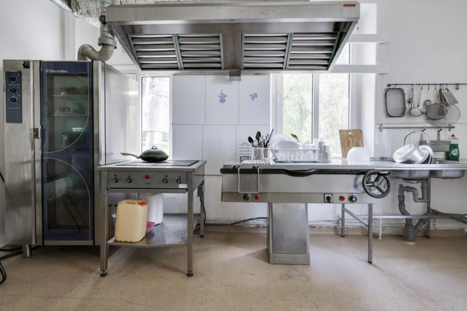 kitchen in Hotell Hof