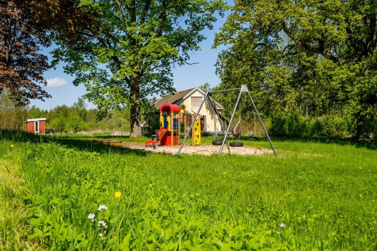 Children play ground in Hotell Hof