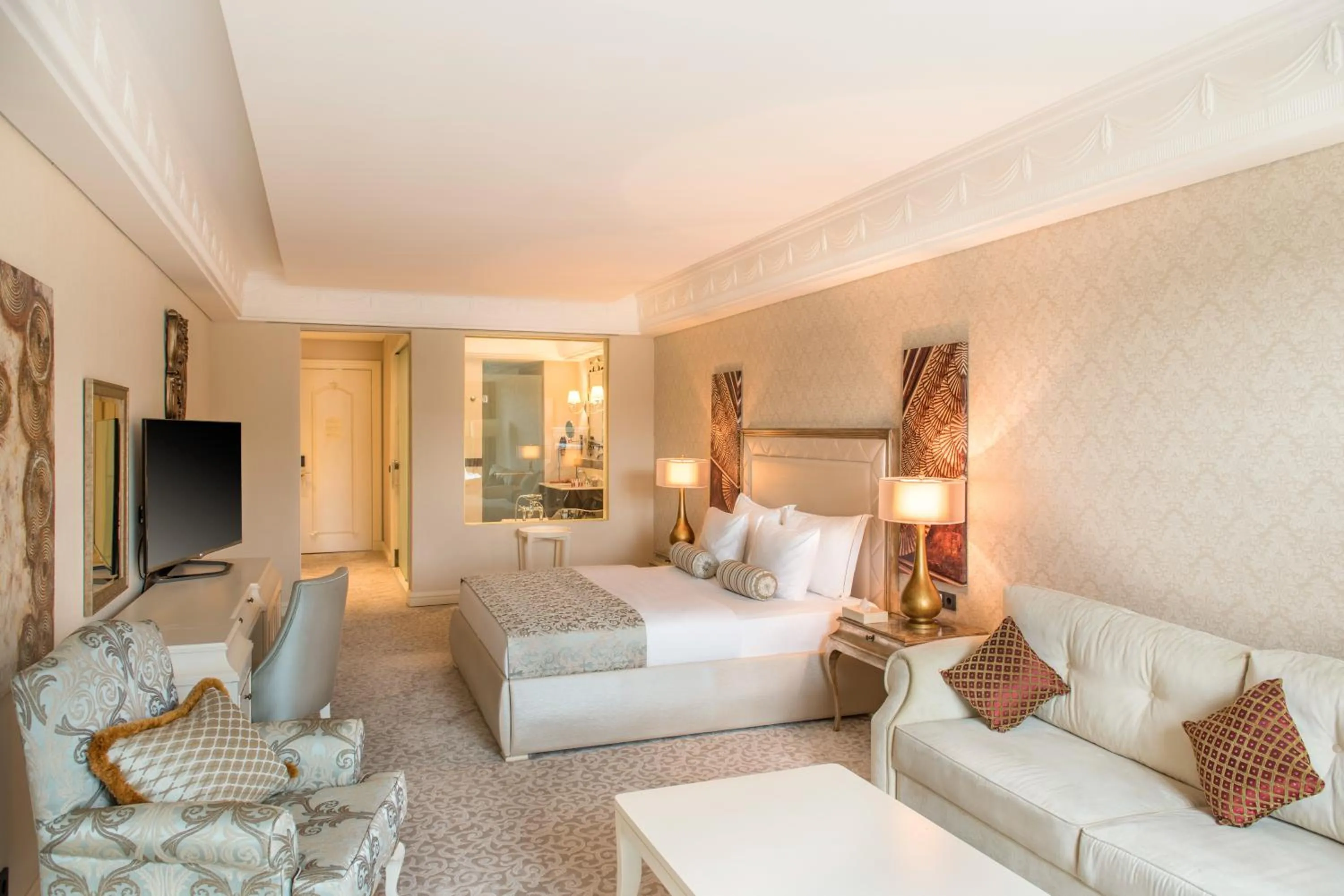 Bed in Quba Palace Hotel & Golf Resort