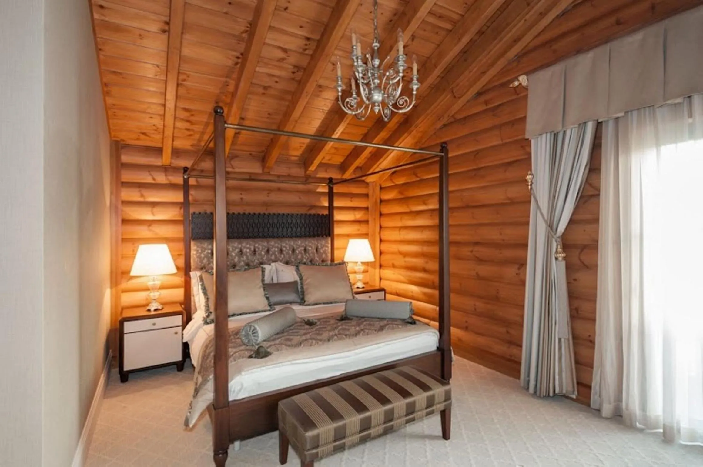 Photo of the whole room, Bed in Quba Palace Hotel & Golf Resort