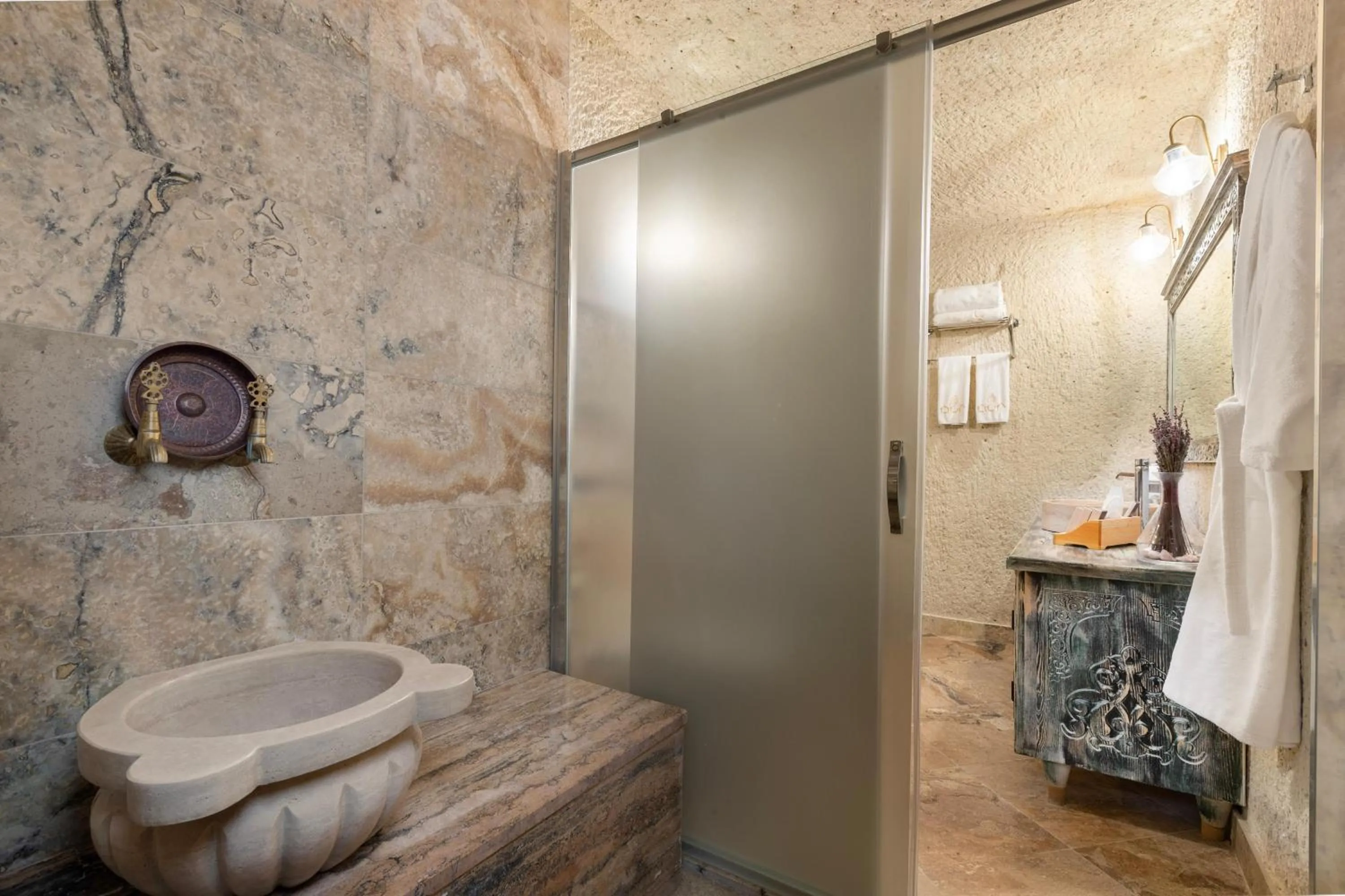 Bathroom in Cappadocia Acer Cave Hotel