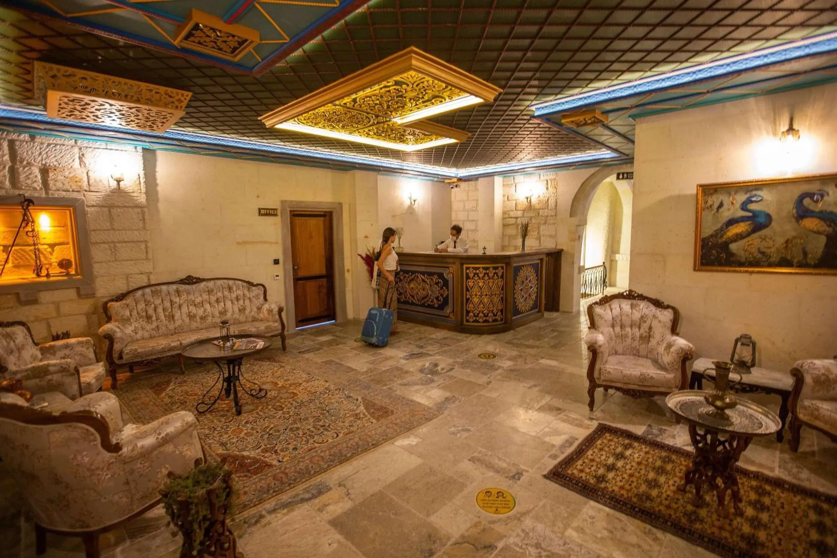 Lobby or reception in Cappadocia Acer Cave Hotel Lobby or reception in Cappadocia Acer Cave Hotel