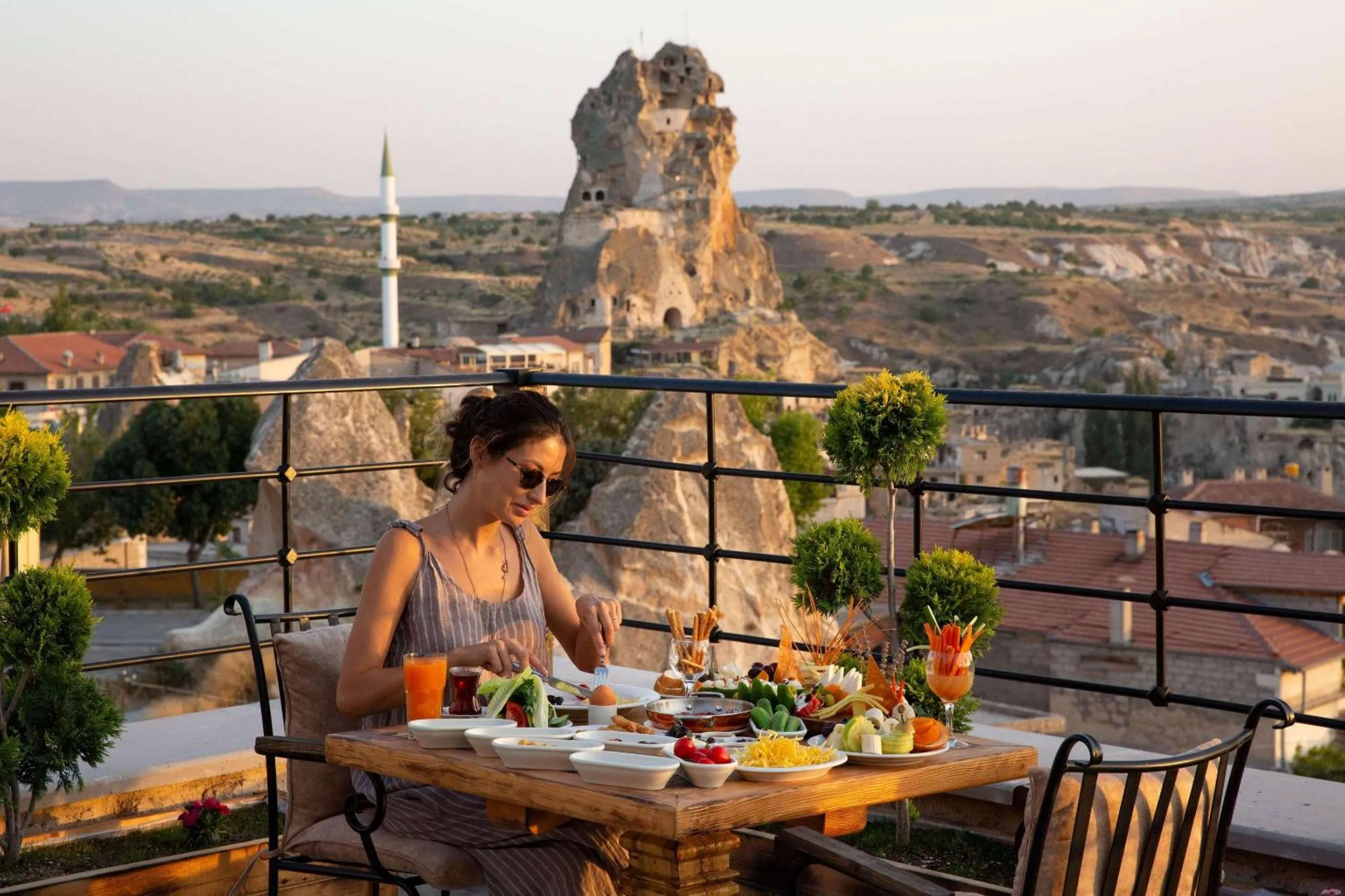 Balcony/Terrace in Cappadocia Acer Cave Hotel