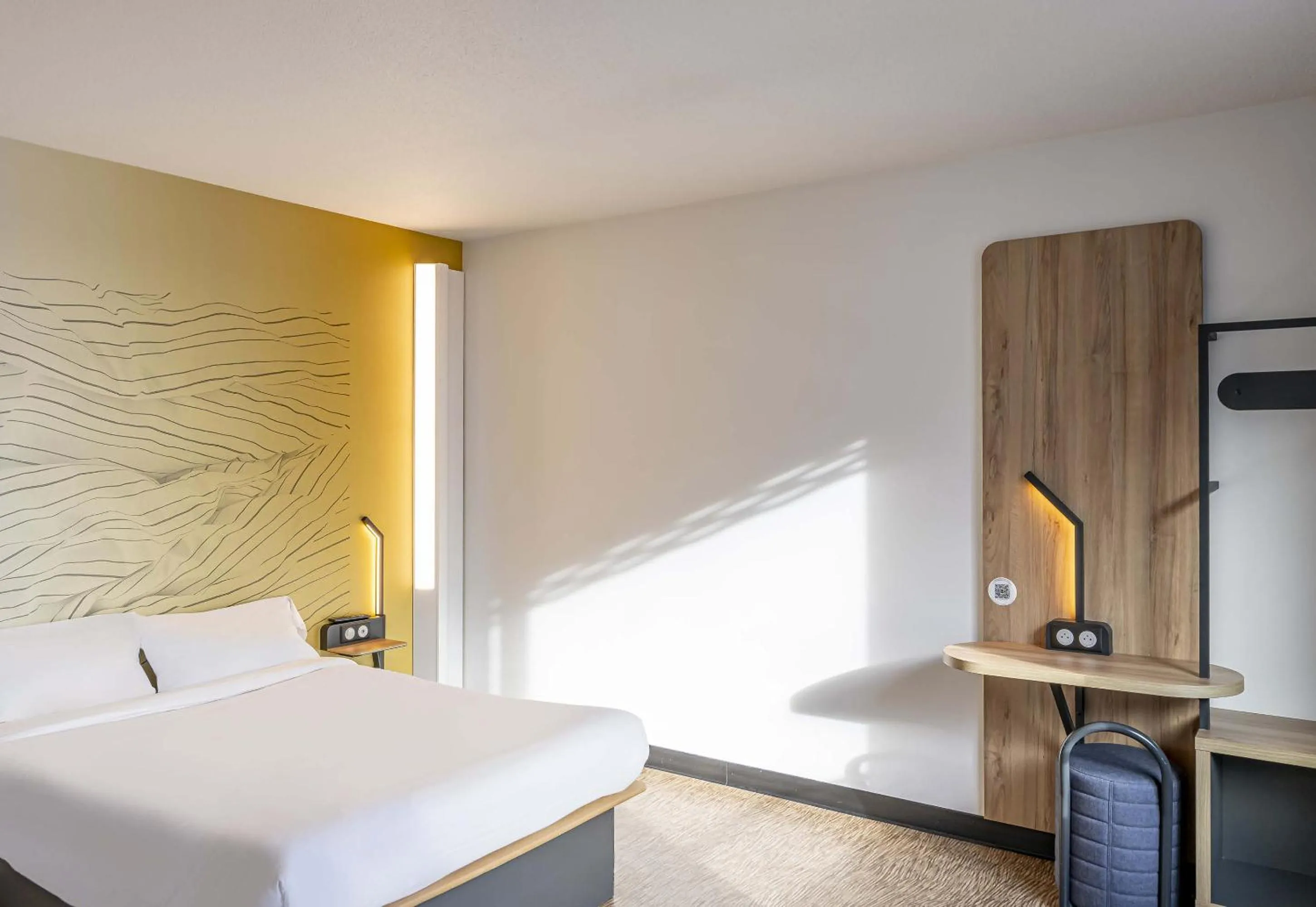 Bed in B&B HOTEL Bordeaux Bassins à flot