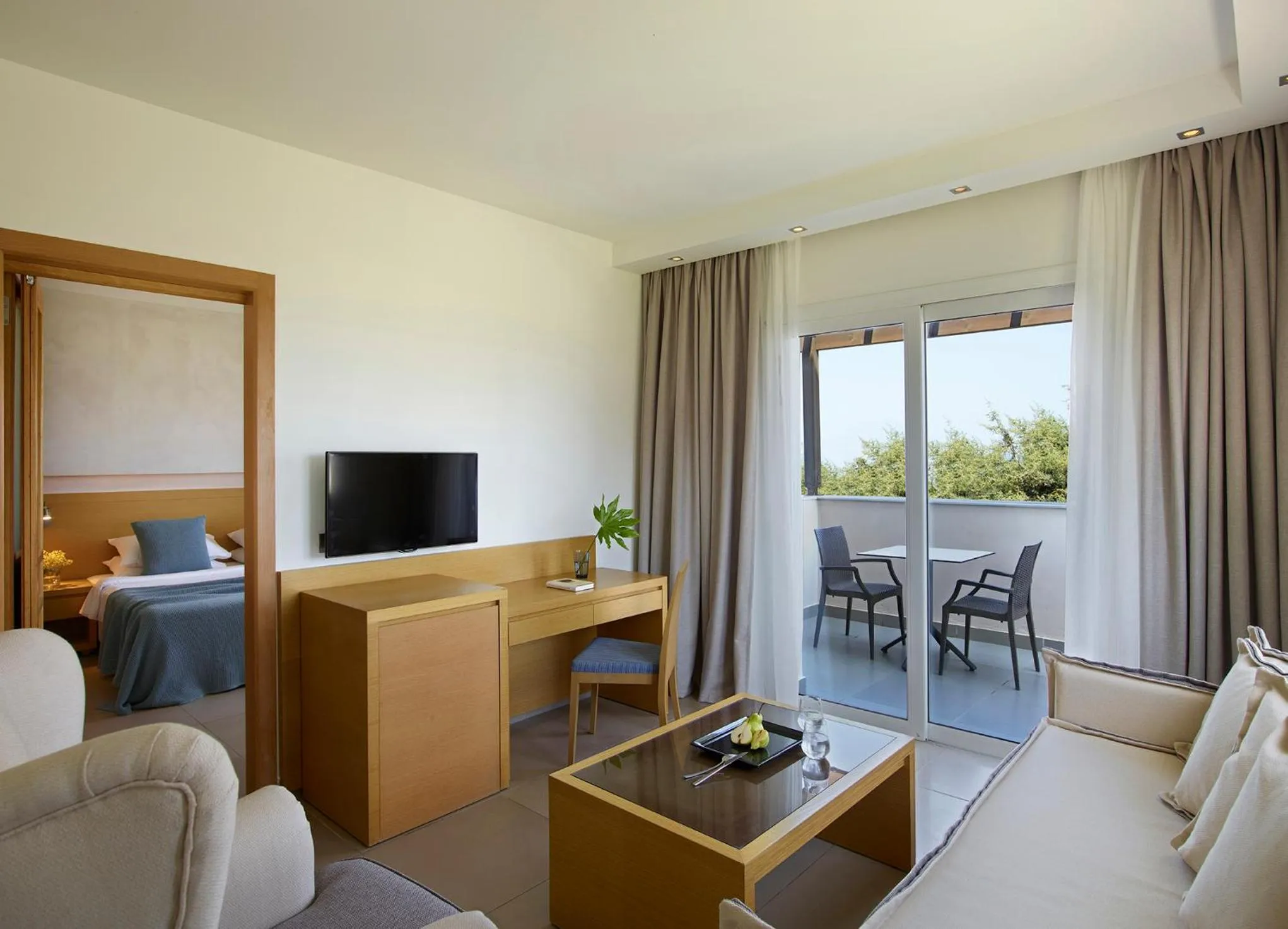 Living room in Atlantica Marmari Palace