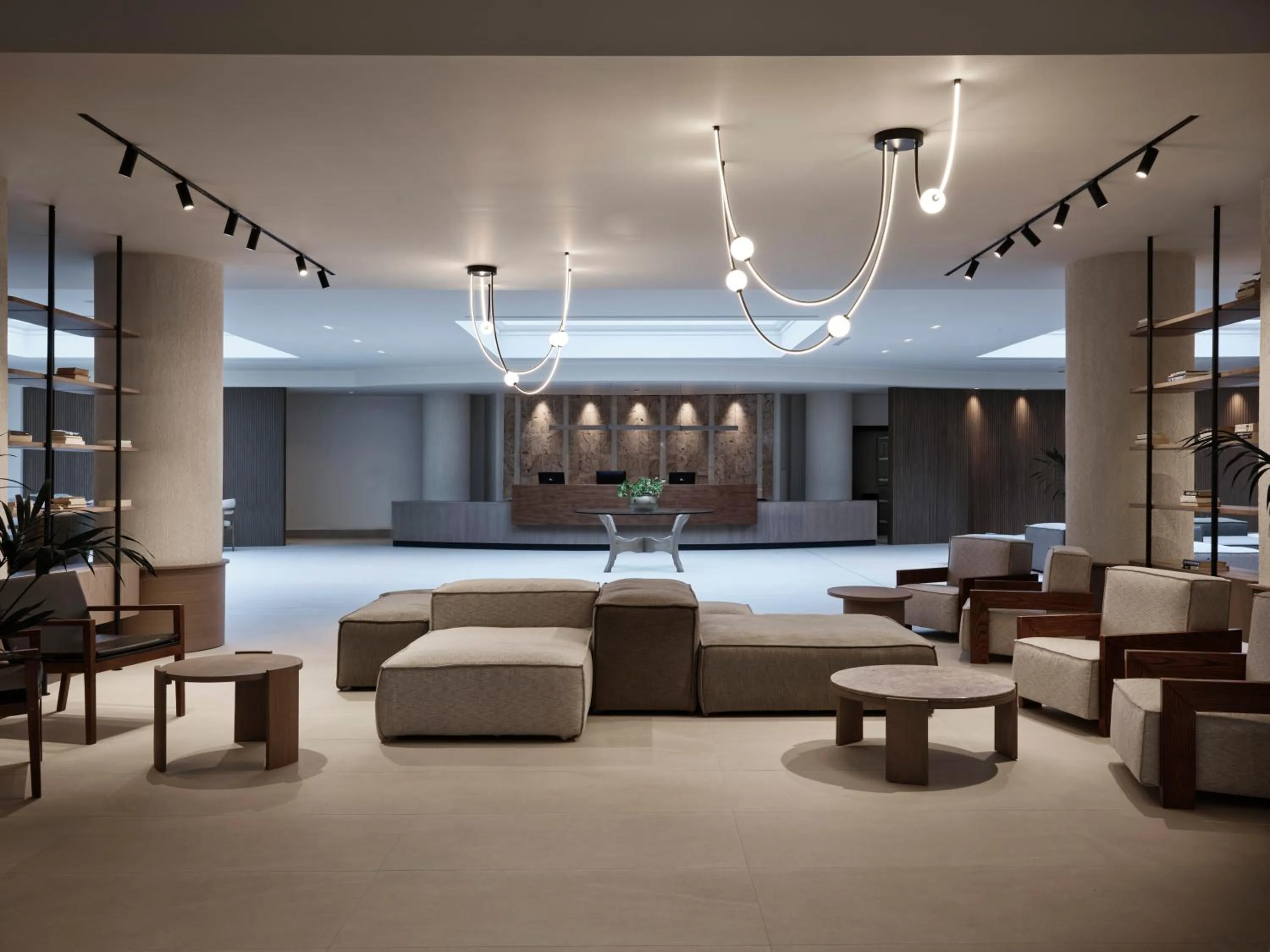 Lobby or reception in Atlantica Marmari Palace