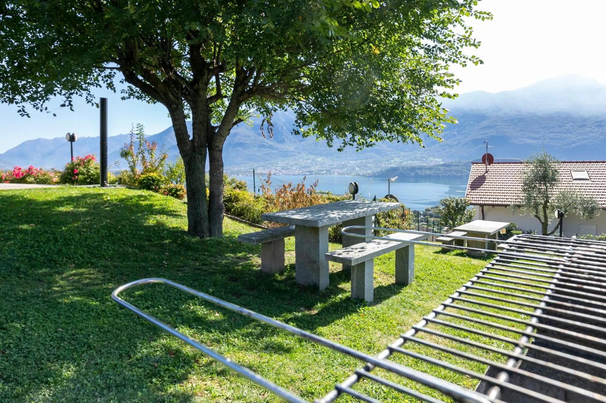 BBQ facilities in Residence La Collina