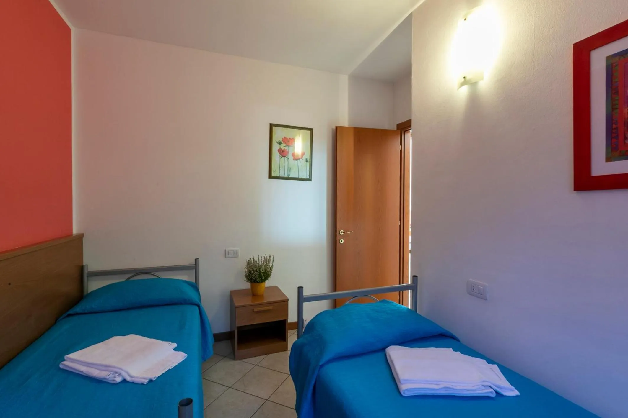 Bedroom, Bed in Residence La Collina